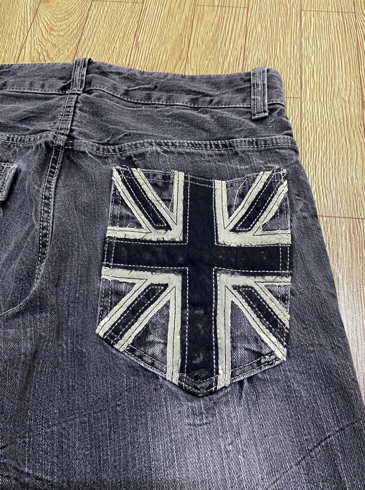Japanese Brand Rare Design Vintage Japanese Brand Mild Life Jeans 1990s Size US 33 - 5 Thumbnail