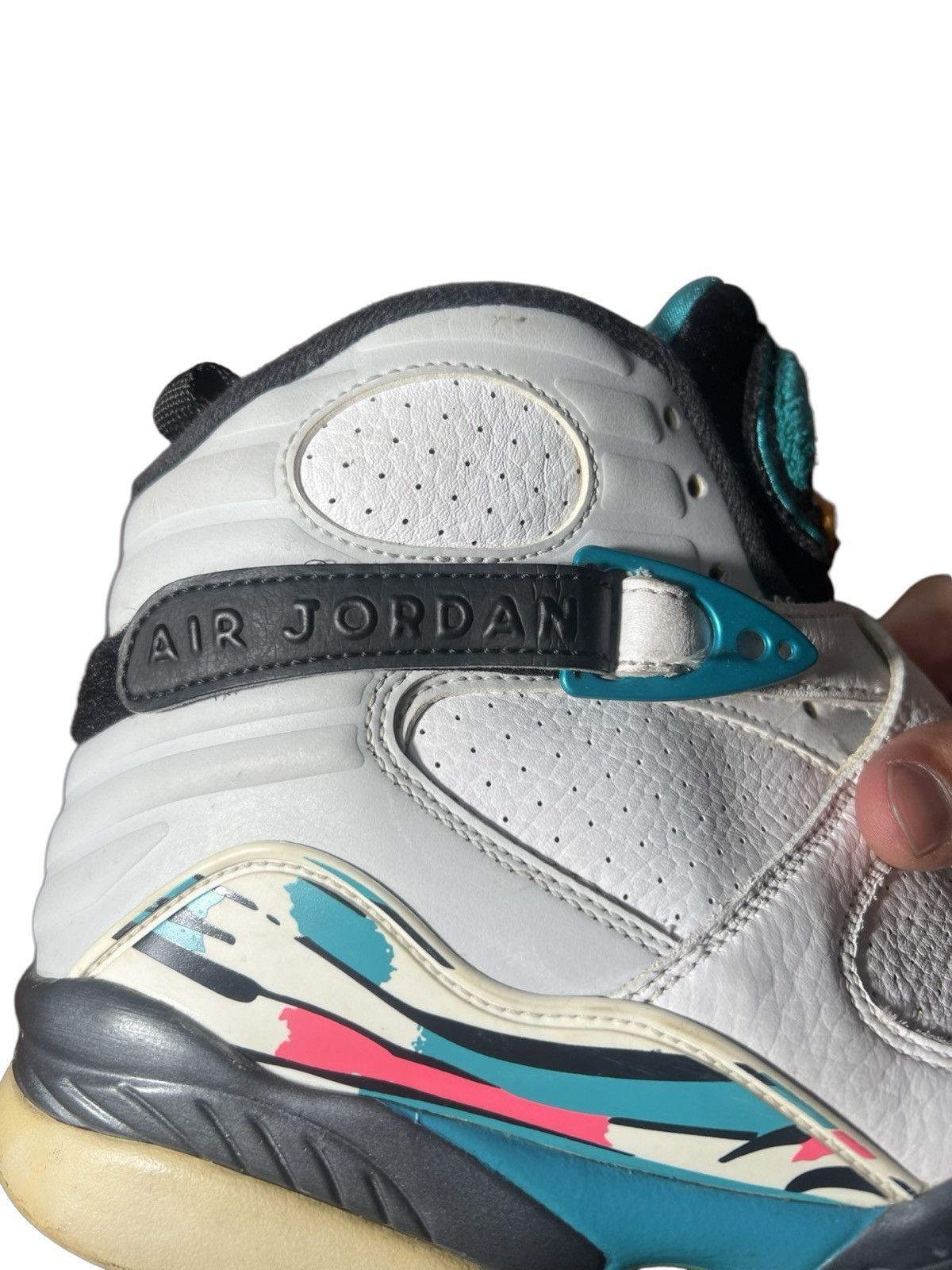 Jordan Brand 2018 Air Jordan Retro 8 South Beach Men’s Size 8.5 Size US 8.5 / EU 41-42 - 9 Thumbnail