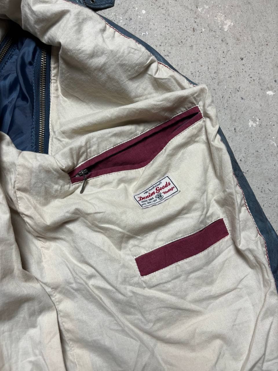 Leather × Vintage Vintage Y2K Denims Goods Leather Biker Poell Style Jacket Size US M / EU 48-50 / 2 - 8 Thumbnail