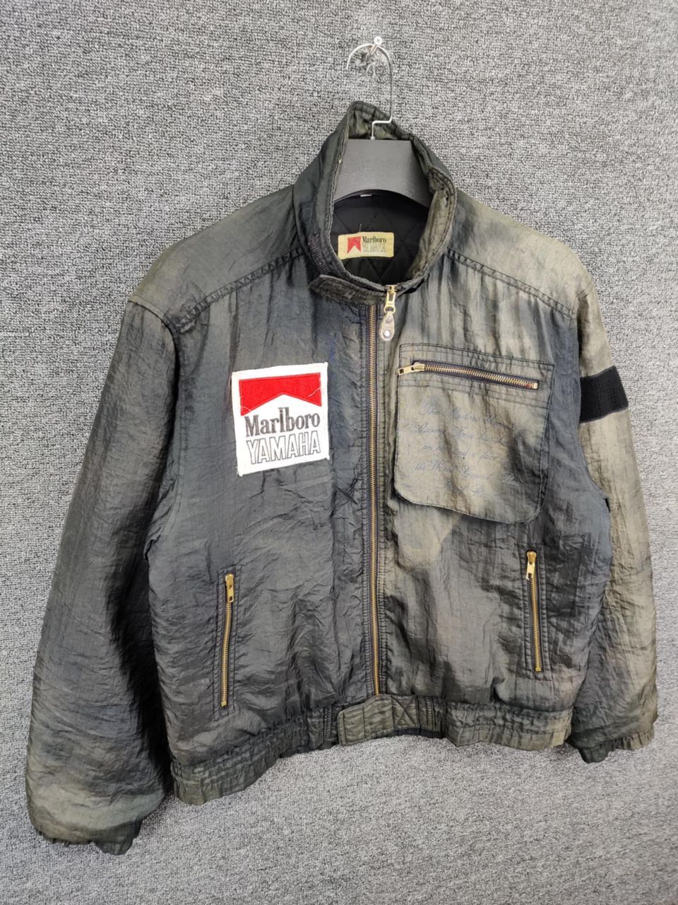 Marlboro Vintage 90s Marlboro Yamaha Racing Jacket Size US L / EU 52-54 / 3 - 4 Thumbnail
