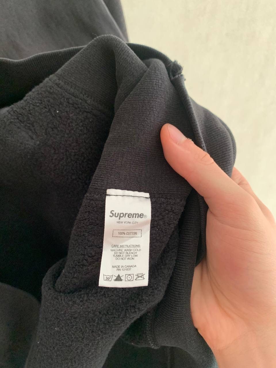 Supreme Supreme Hoodie Brush Logo 2017 Size US XL / EU 56 / 4 - 13 Thumbnail