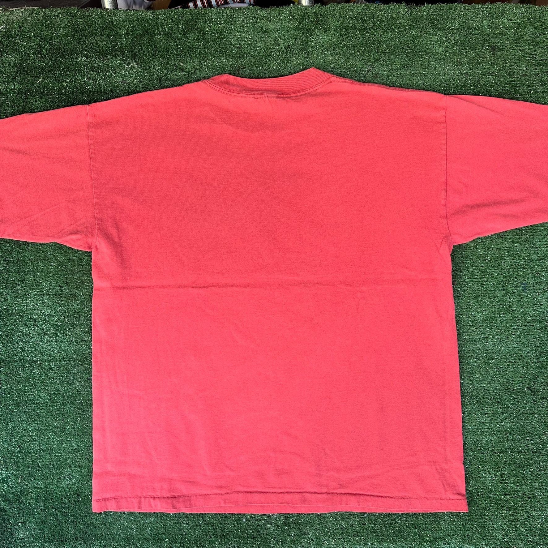 Vintage Vintage 90s Grand Canyon Tribal T-Shirt Single Stitch Red XL Size US XL / EU 56 / 4 - 7 Thumbnail