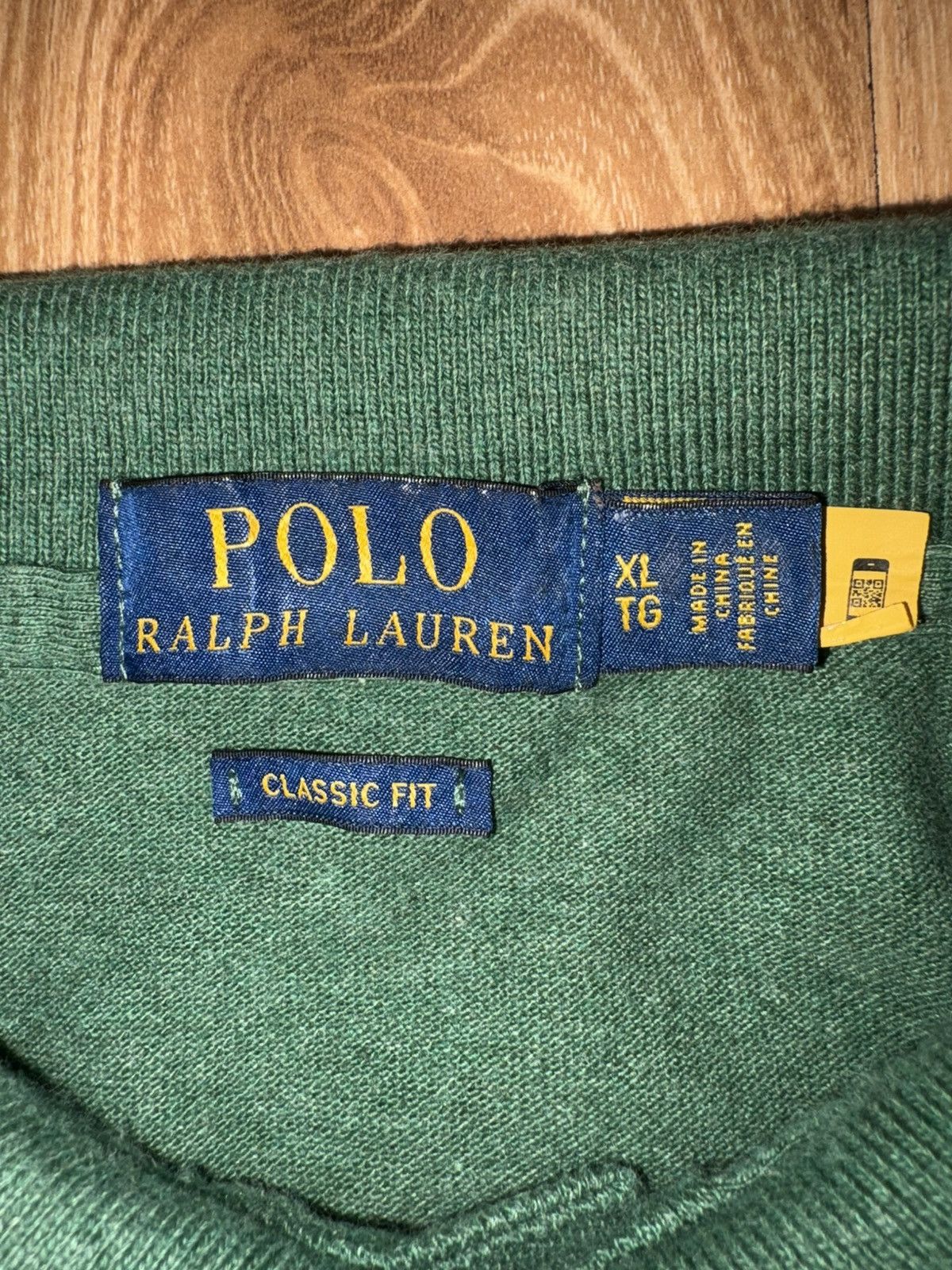 Polo Ralph Lauren Polo Ralph Lauren Classic Fit Cotton Polo Shirt GreenMens XL Size US XL / EU 56 / 4 - 8 Thumbnail