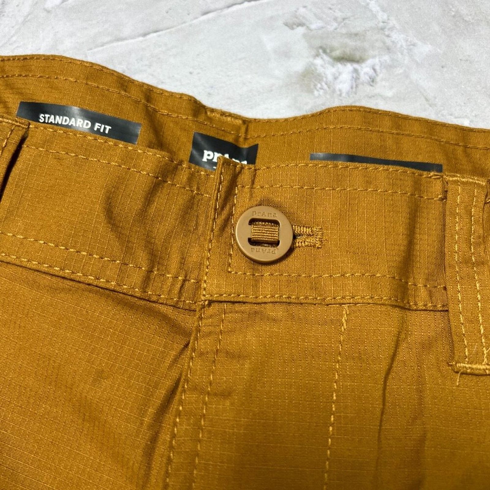 Prana Prana Double Peak Cargo Shorts Antique Bronze Size 34 NWT Size US 34 / EU 50 - 5 Thumbnail