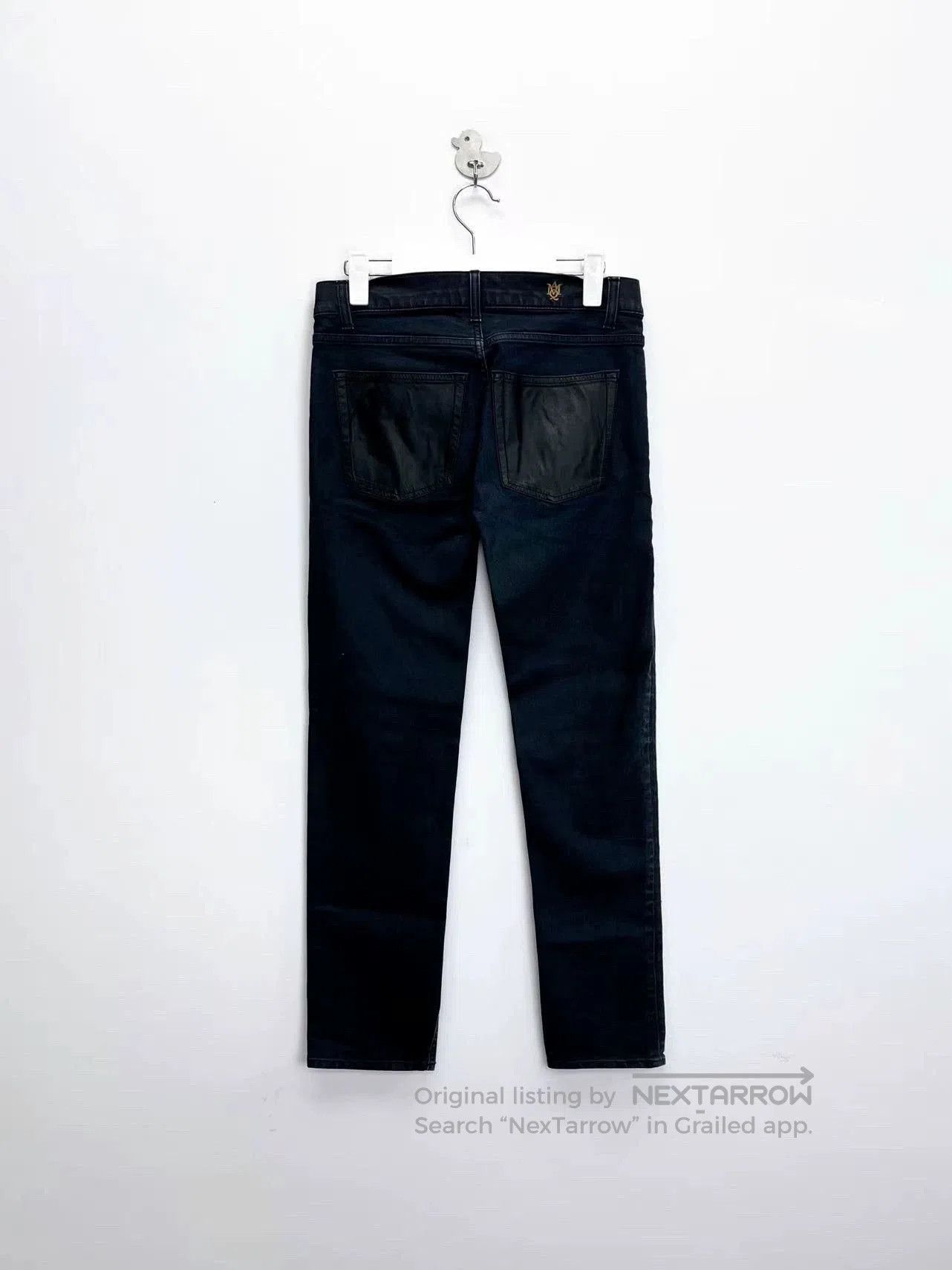Alexander McQueen black distressed side. Size US 44 / EU 60 - 2 Thumbnail