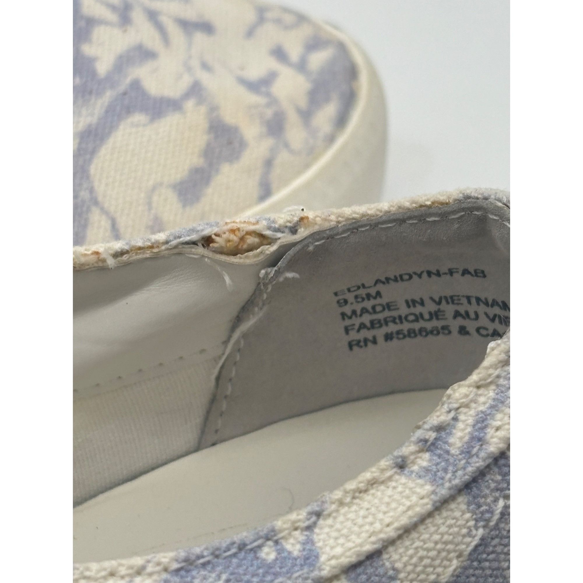 Other Open Edit Landyn Women's Printed Platform Sneaker, Blue Marb Size US 9.5 / IT 39.5 - 6 Thumbnail