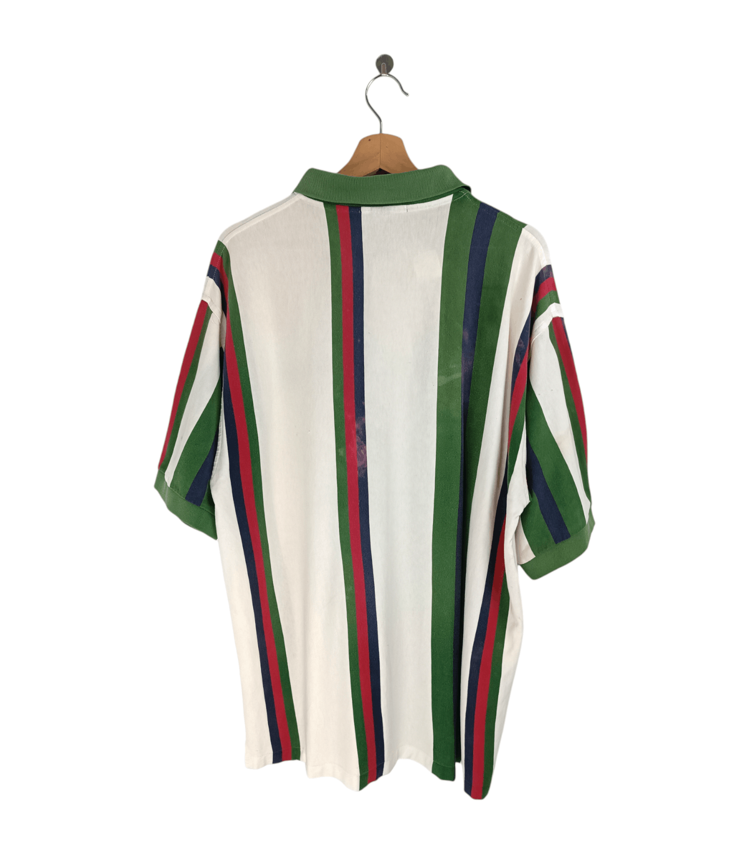 Antigua VINTAGE 90'S ANTIGUA CINCINNATI BELL STRIPE POLO TEE RARE Size US XL / EU 56 / 4 - 2 Thumbnail