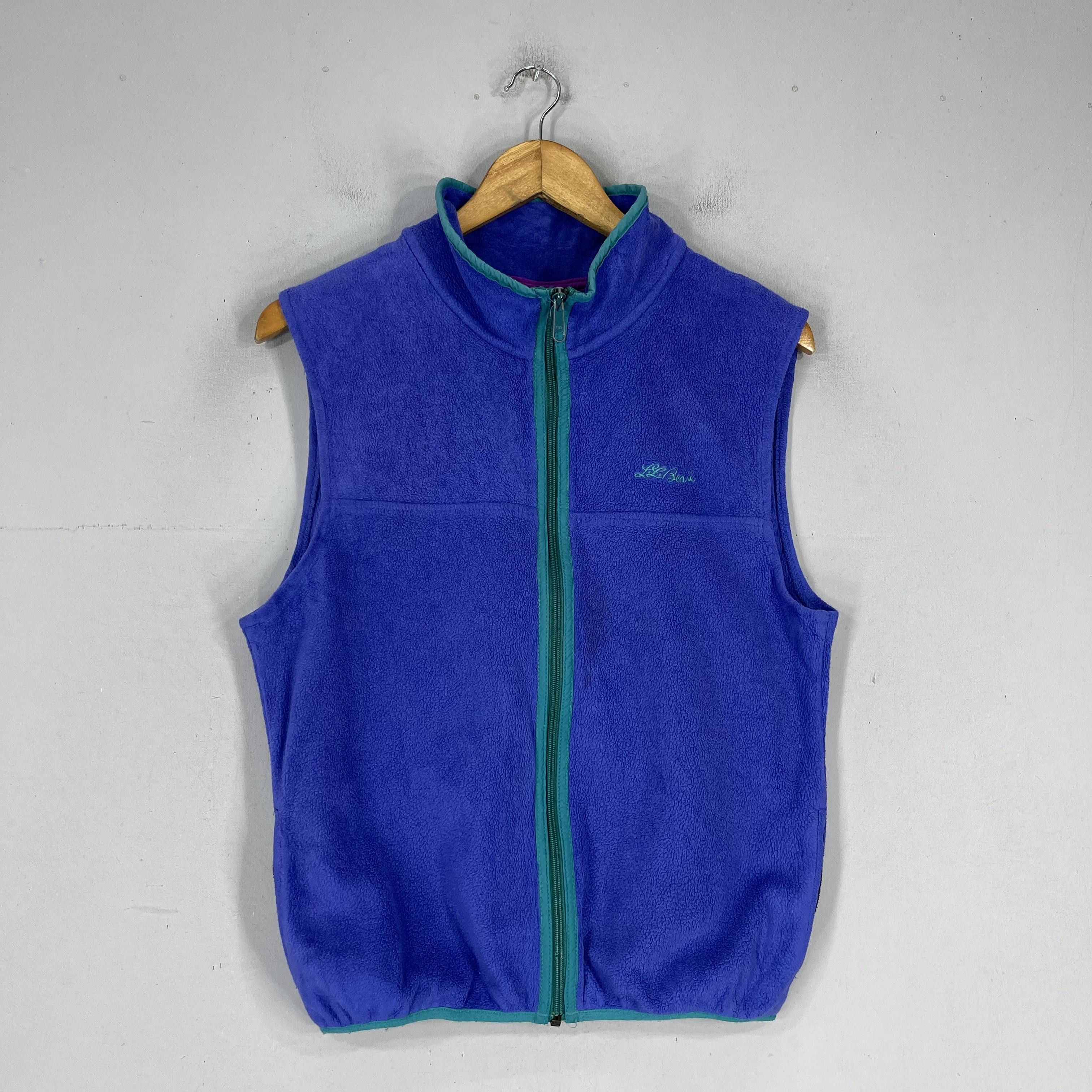 L.L. Bean Vintage LL BEAN Outdoor Sleeveless Fleece Vest Jacket Size S / US 4 / IT 40 - 3 Thumbnail