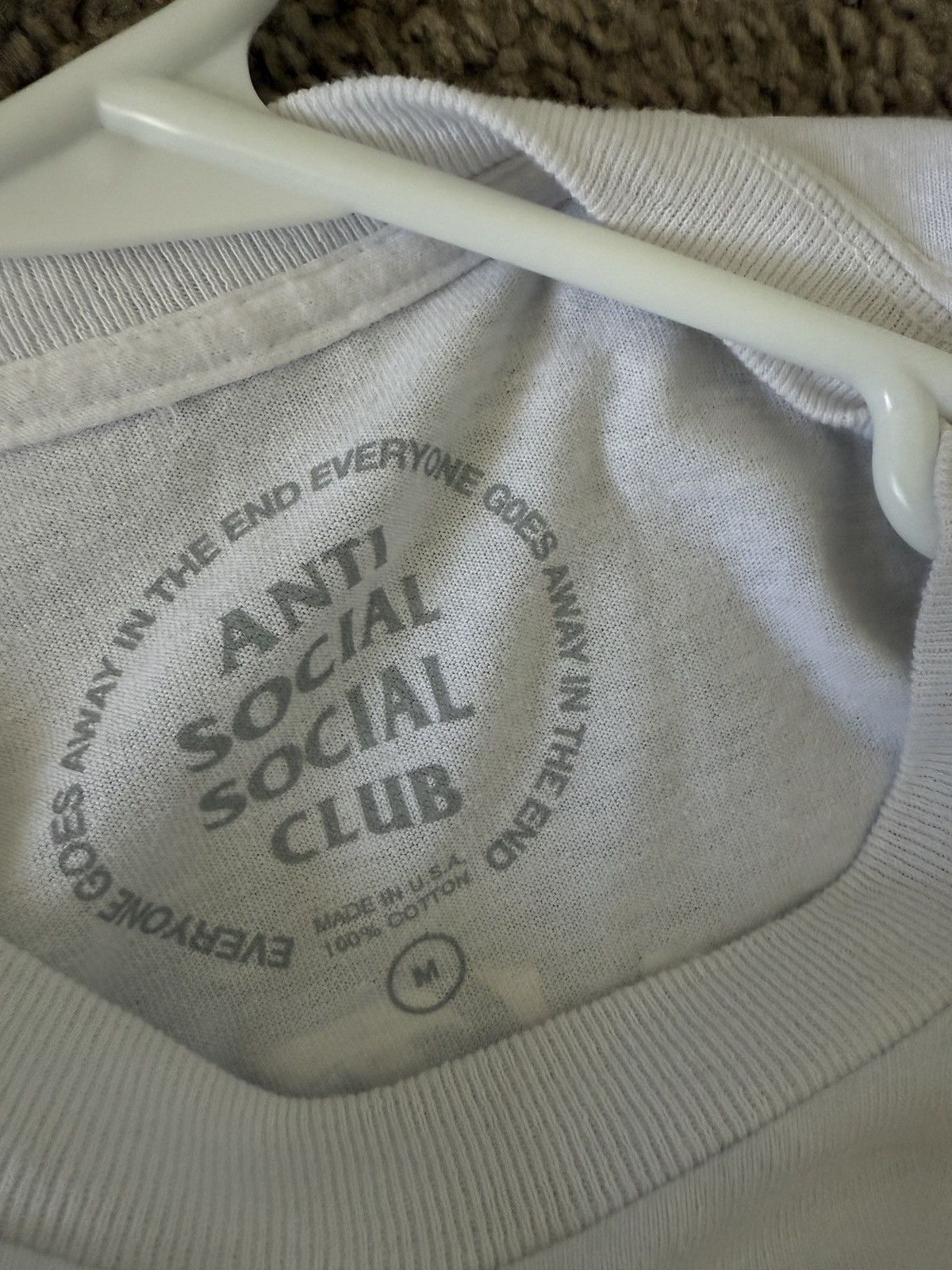 Anti Social Social Club Anti Social Social Club Things Just Fall Into Place Tee Size US M / EU 48-50 / 2 - 3 Thumbnail