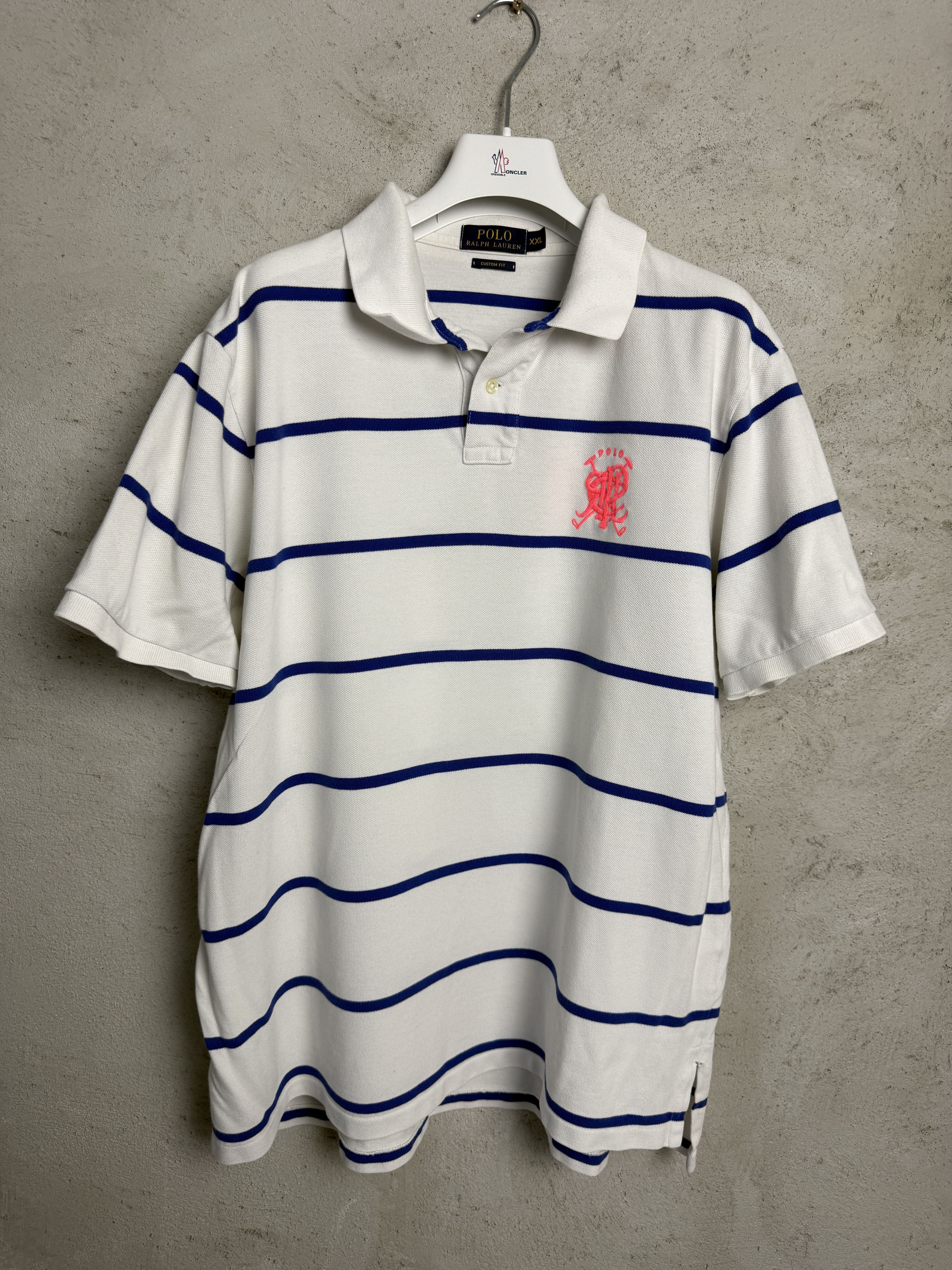 Polo Ralph Lauren Polo Ralph Lauren striped polo t-shirt tee rugby big logo Size US XXL / EU 58 / 5 - 1 Thumbnail