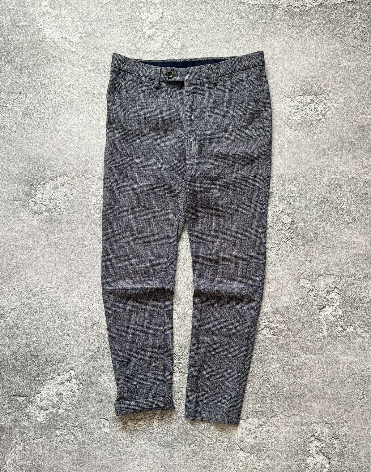 Designer × Massimo Dutti Massimo dutti 30 checkered pant trouser chino Jean Size US 30 / EU 46 - 6 Thumbnail