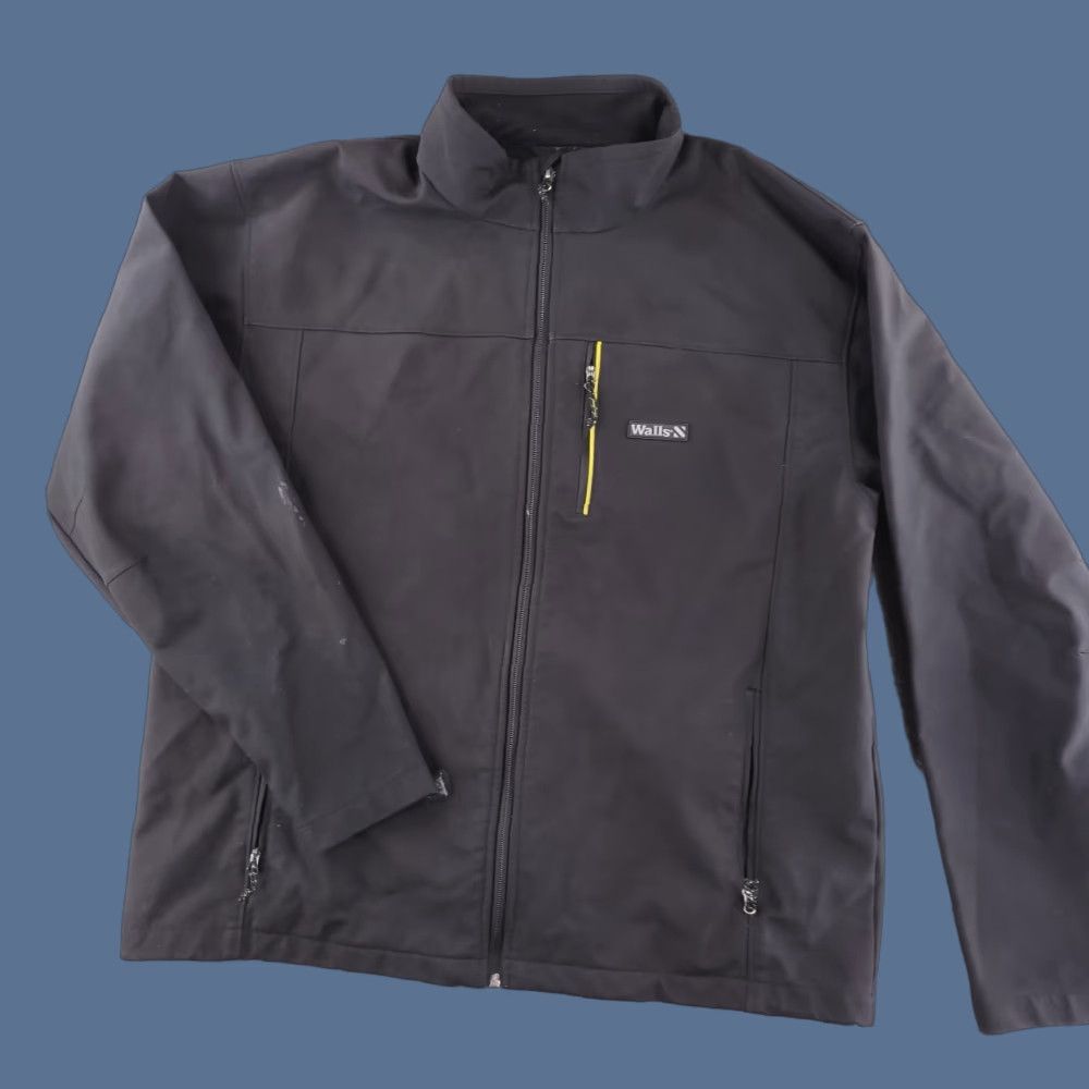 Walls Walls Jacket Mens XL Black Zip Up Polyester Size US XL / EU 56 / 4 - 1 Thumbnail