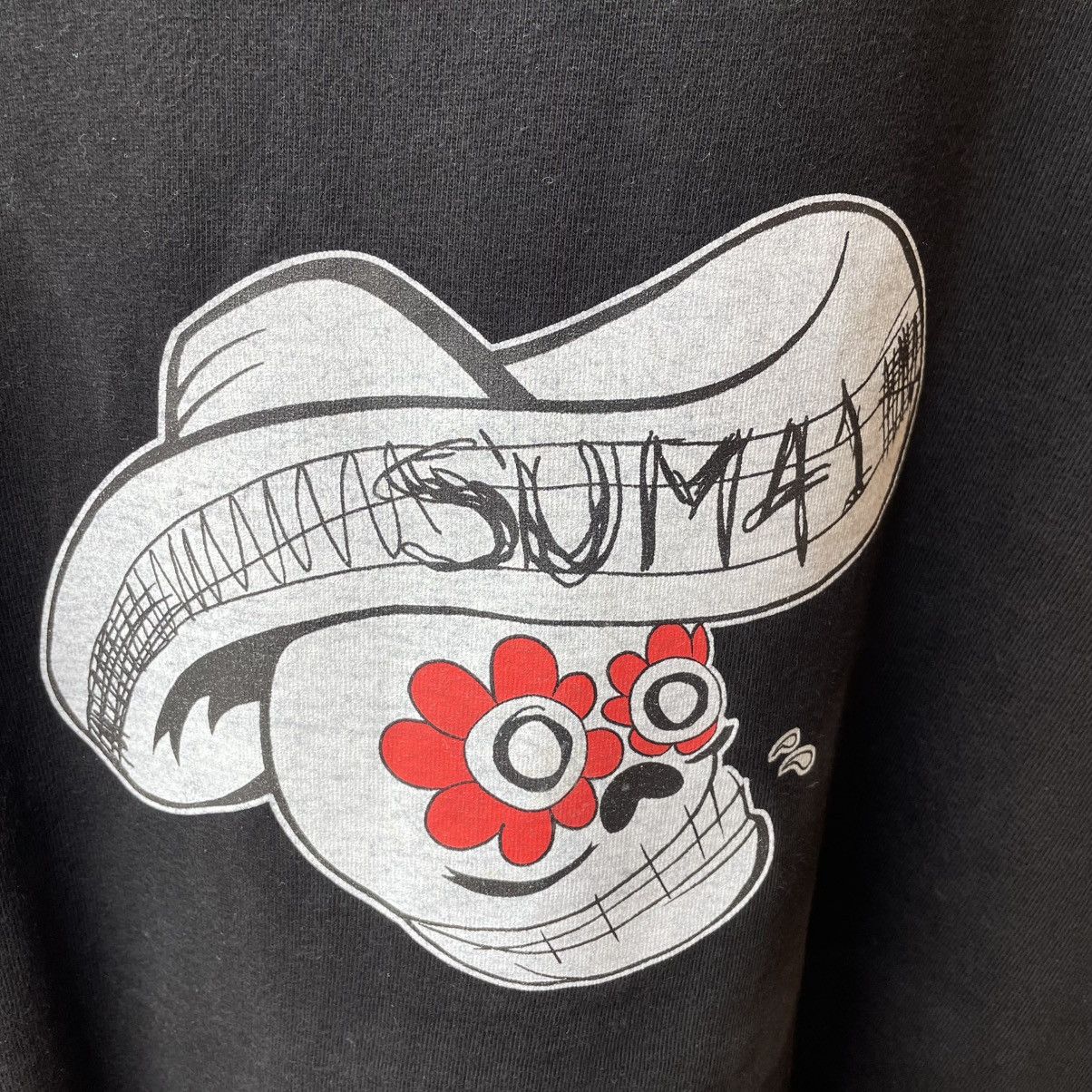Band Tees × Vintage 🔥Vintage Y2K Sum 41 Pop Punk Rock Band Sun Faded Tee Size US M / EU 48-50 / 2 - 5 Thumbnail