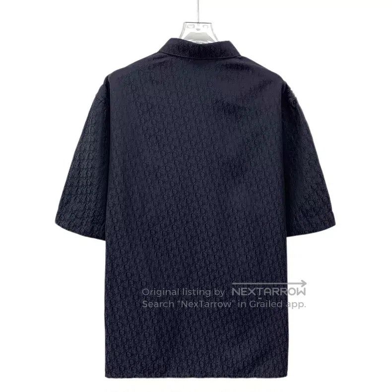 Dior Dior Size 41 Dark blue logo old flower full print mulberry Size US XXS / EU 40 - 2 Thumbnail