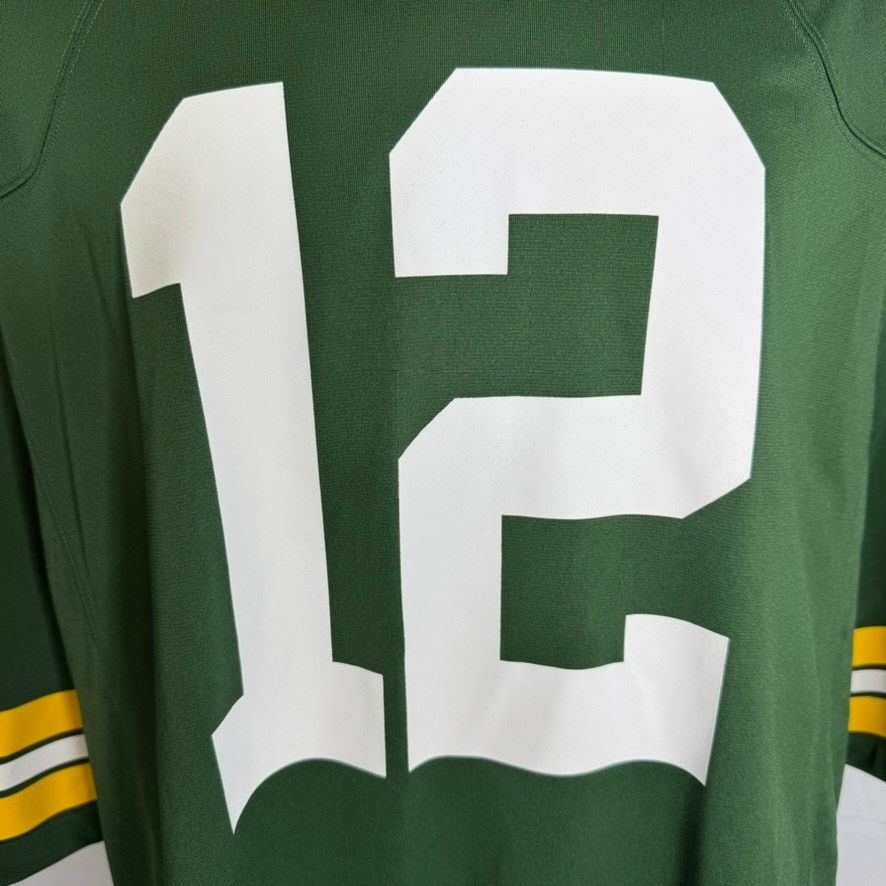 Nike Nike Aaron Rodgers #12 Green Bay Packers NFL Jersey XXL Size US XXL / EU 58 / 5 - 4 Thumbnail