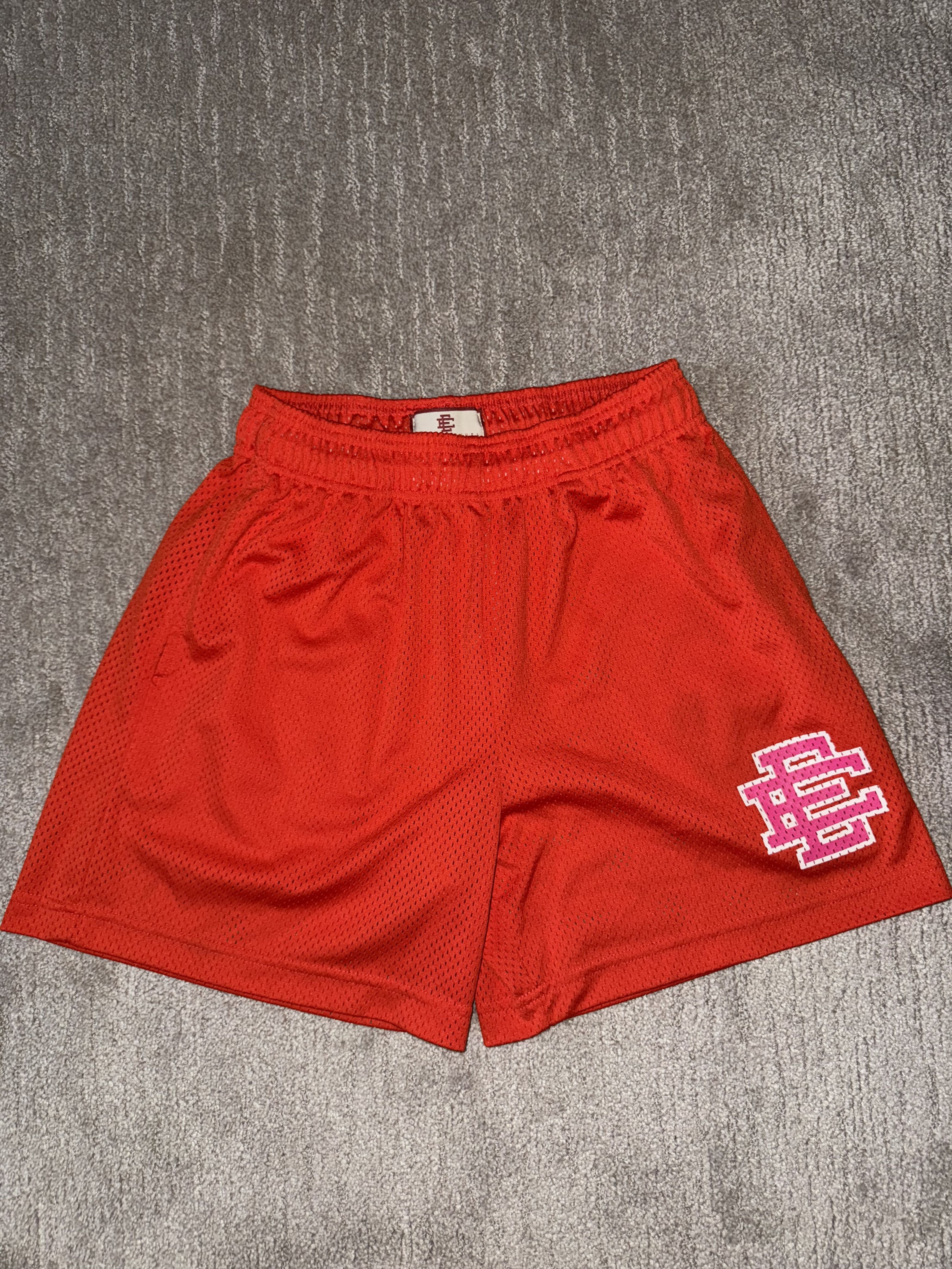 Eric Emanuel Eric Emanuel Orange/Pink Shorts Size US 32 / EU 48 - 1 Thumbnail