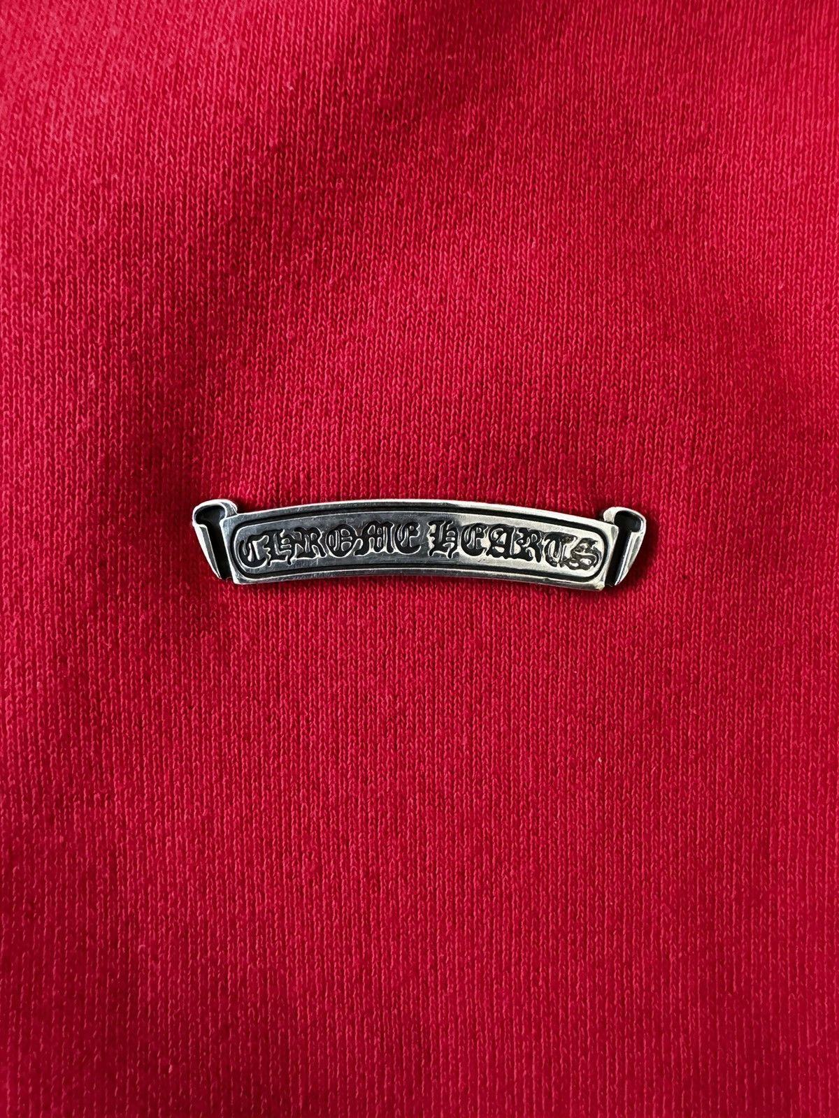 Chrome Hearts Chrome Hearts Red Hollywood Cross 1/4 Zip Sweater Size US M / EU 48-50 / 2 - 3 Thumbnail
