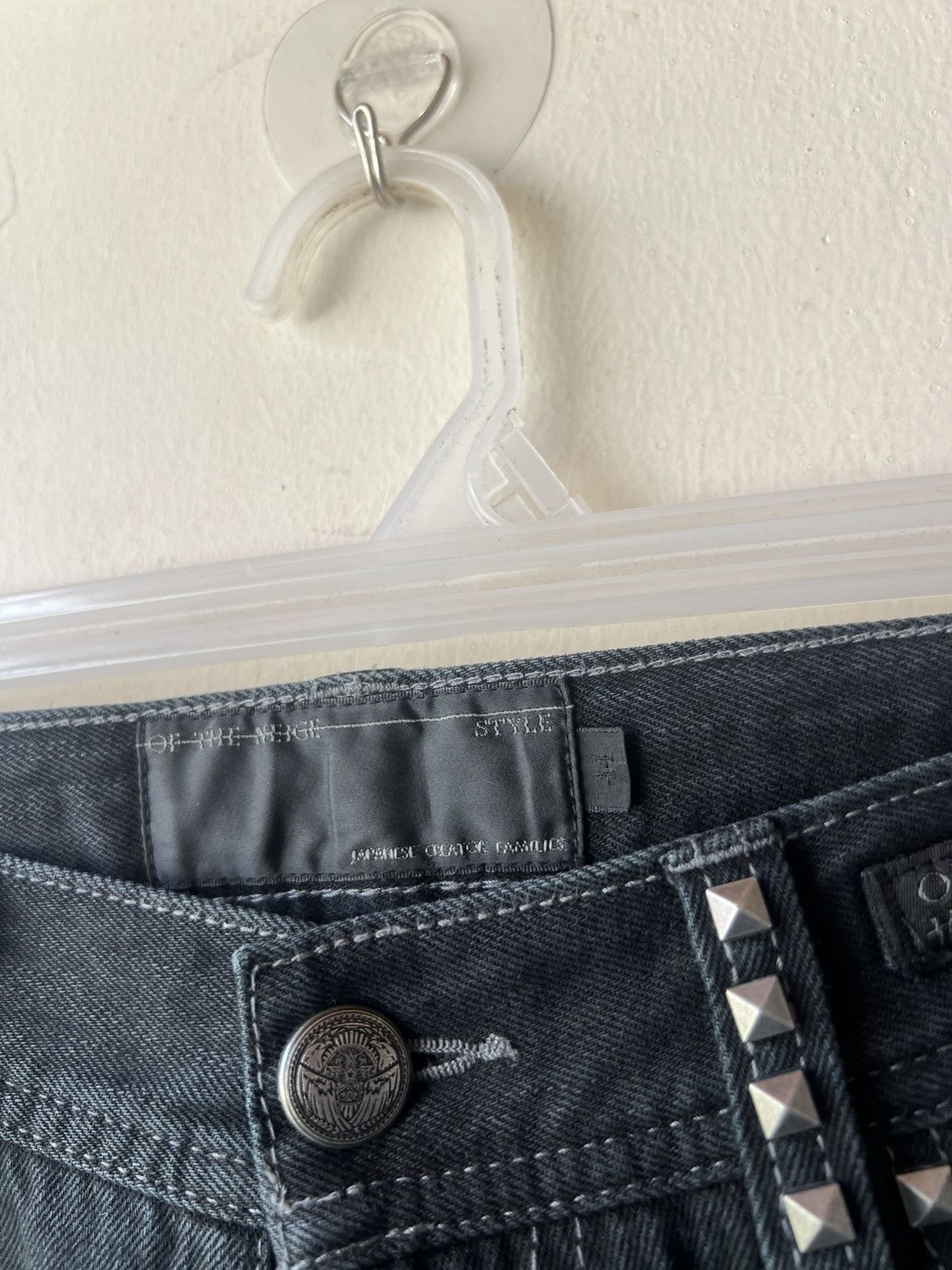 Shellac Of The Neige Style Japan Ripped Distress Denim Bootcut Jeans Size US 30 / EU 46 - 12 Thumbnail