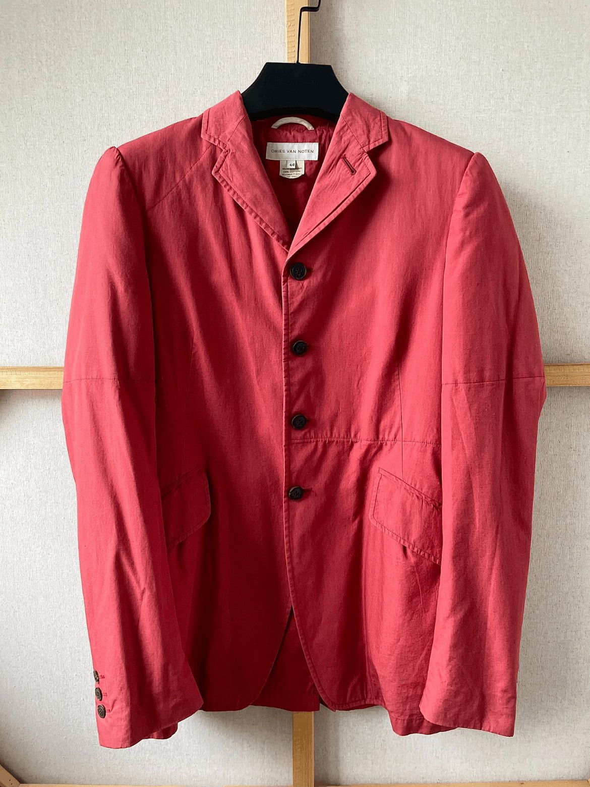 Dries Van Noten Dries Van Noten Classc Cotton Jacket Size US S / EU 44-46 / 1 - 1 Thumbnail