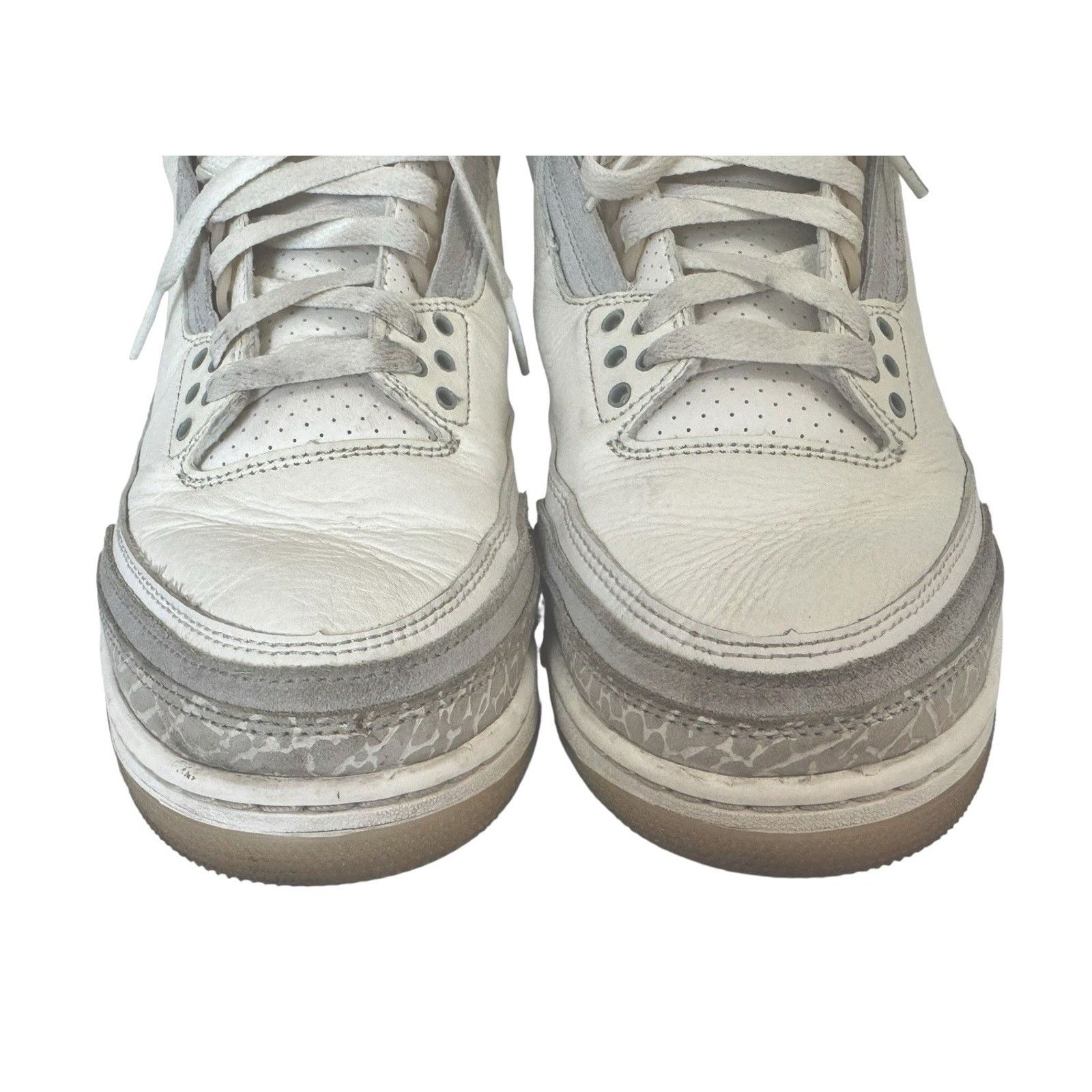 Nike NIKE AIR JORDAN 3 Retro Craft Ivory Shoes LIMITED EDITION Size US 8.5 / EU 41-42 - 7 Thumbnail