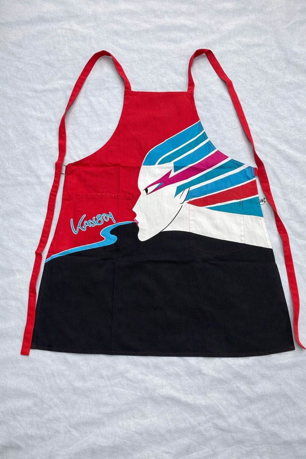 Kansai Yamamoto Kansai Yamamoto Graphic Apron Vintage Size ONE SIZE - 2 Thumbnail