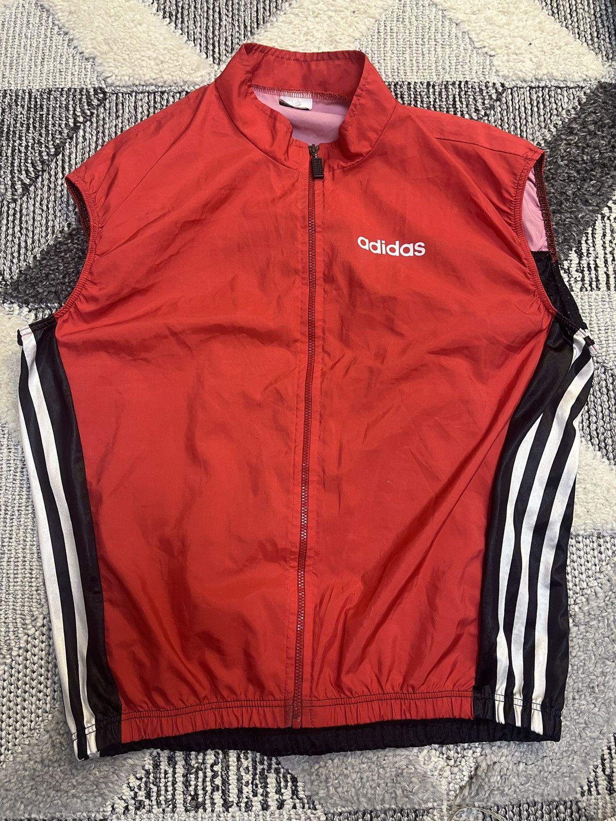 Adidas × Vintage ADIDAS VINTAGE BIG LOGO VESTS Size US M / EU 48-50 / 2 - 1 Thumbnail