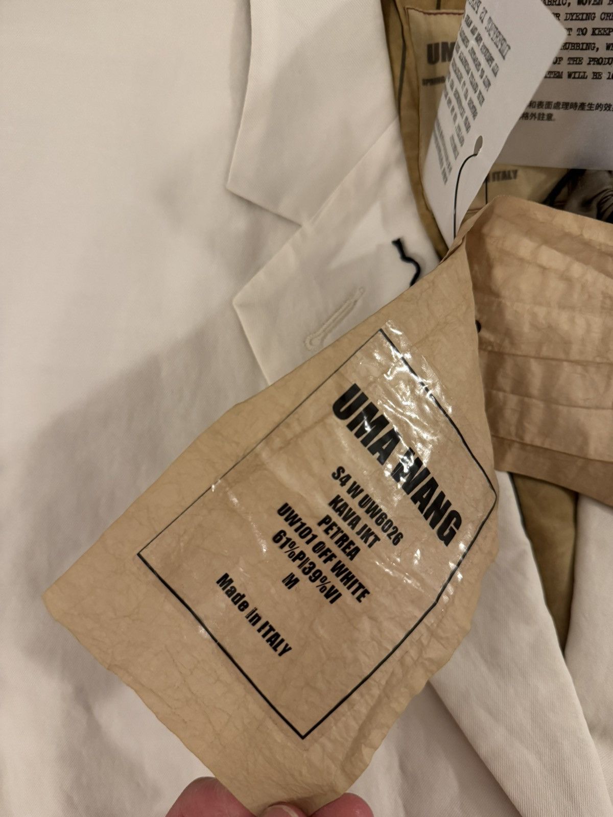 Uma Wang Uma Wang SS2024 KAVA Jacket Off White Paper Fibre Italy M Size M / US 6-8 / IT 42-44 - 6 Thumbnail