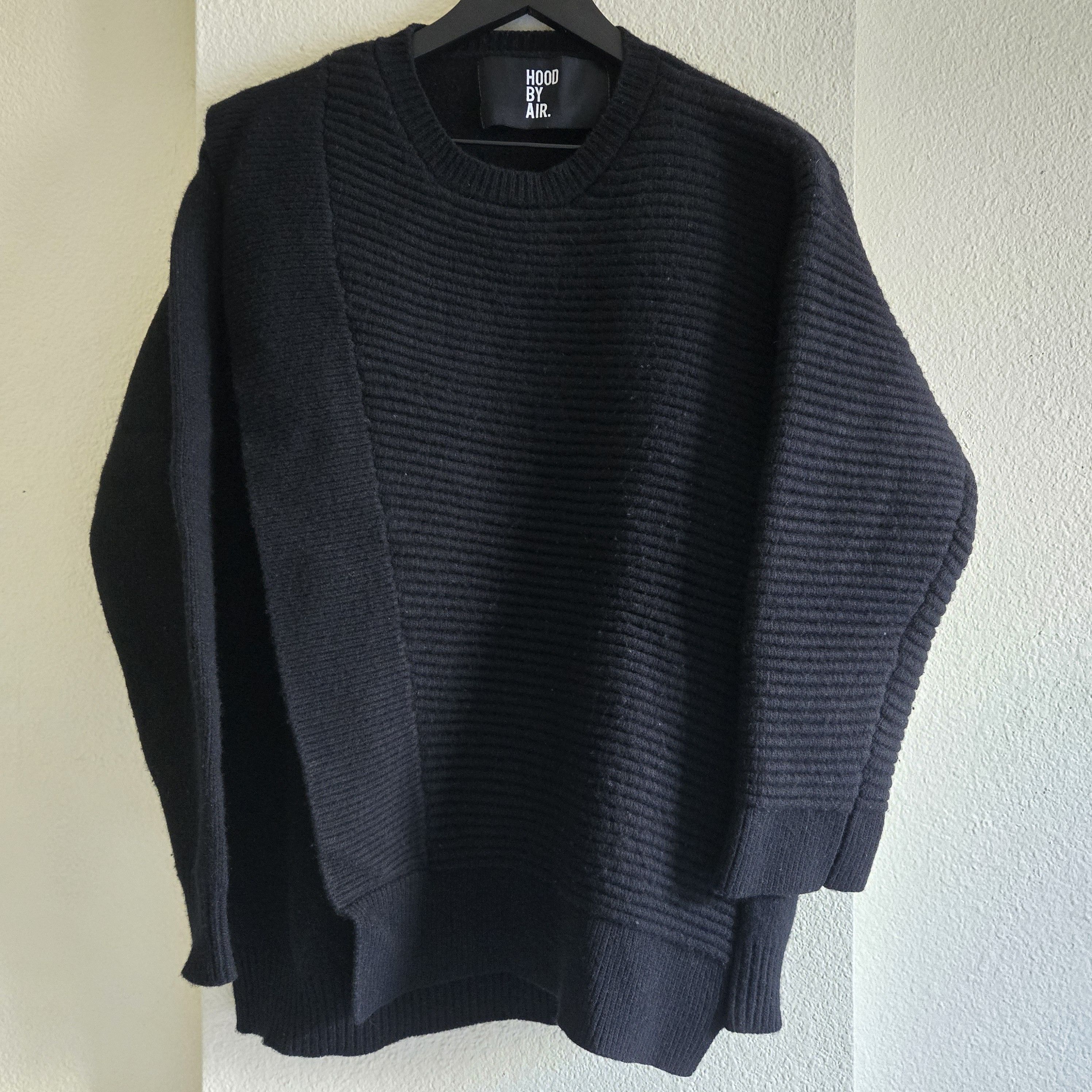 Hood By Air Wool Sweater Size US XL / EU 56 / 4 - 1 Thumbnail