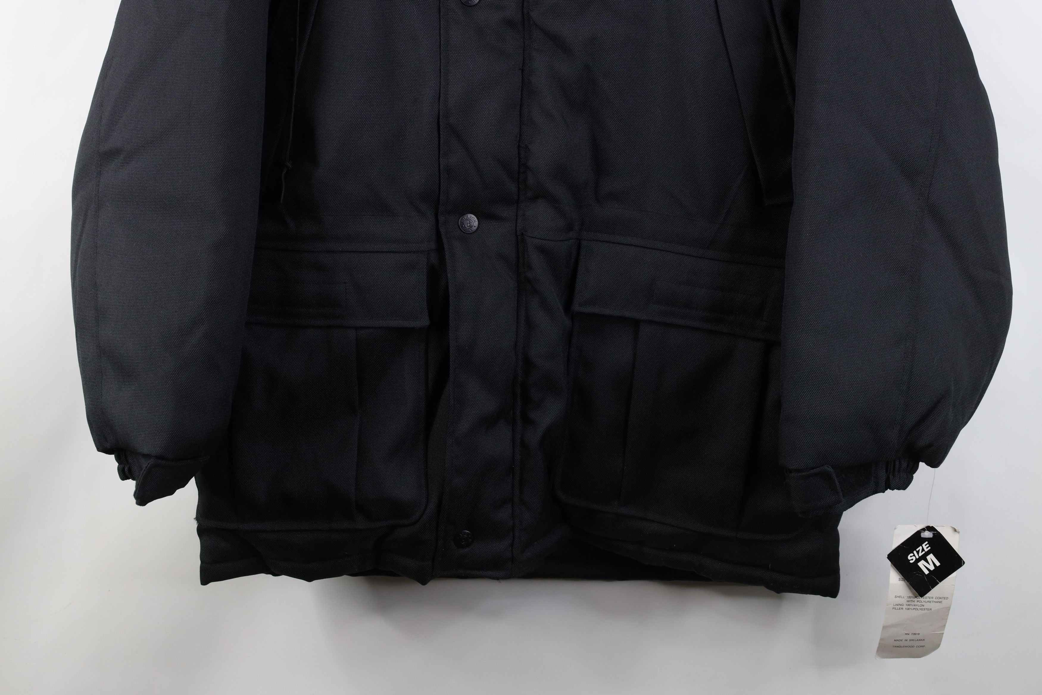 Vintage Deadstock Vintage 90s Streetwear Hooded Puffer Chore Jacket Size US M / EU 48-50 / 2 - 3 Thumbnail