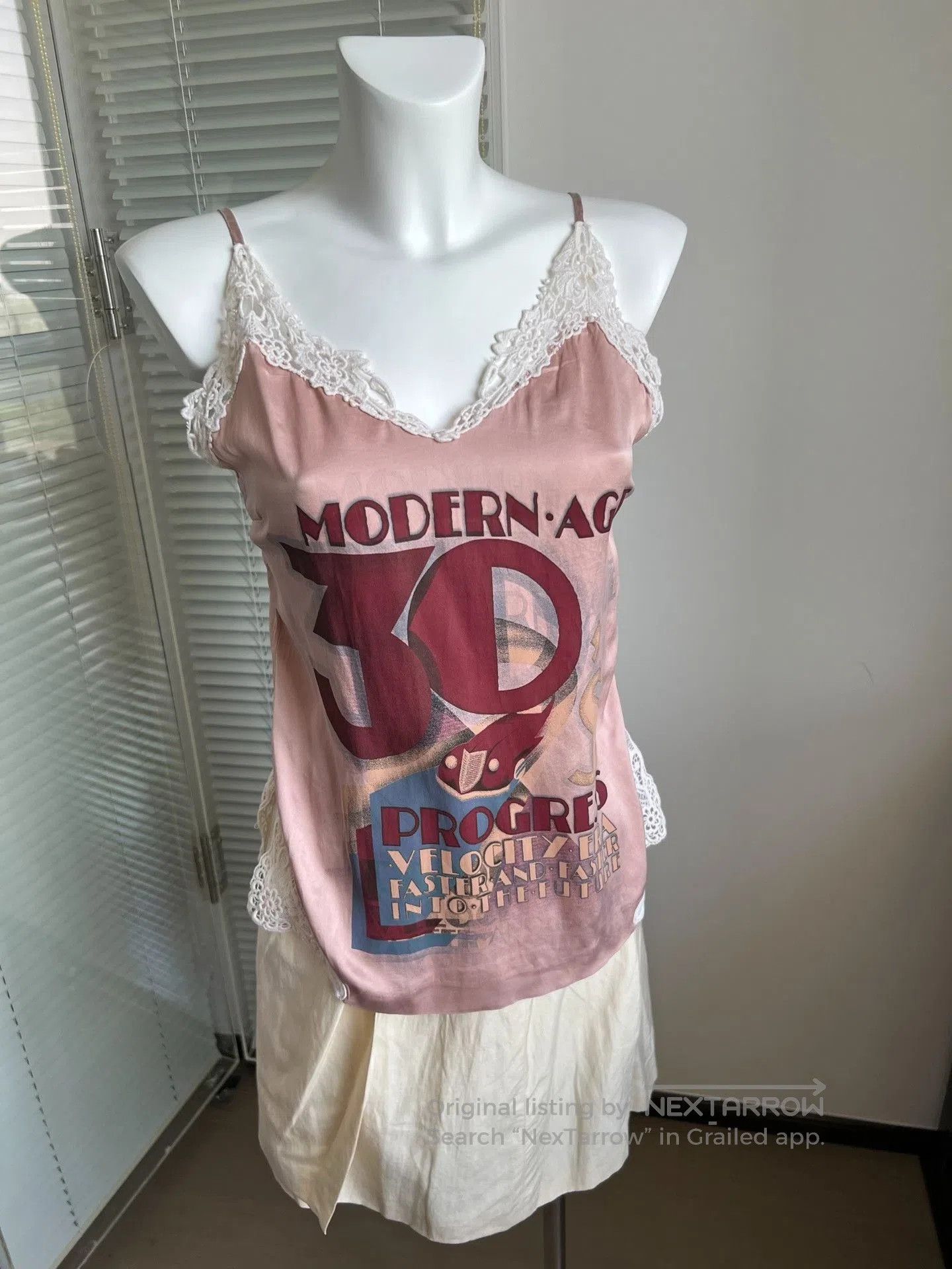 Dolce & Gabbana D&G Silk Printed Camisole Top. Size M / US 6-8 / IT 42-44 - 7 Thumbnail