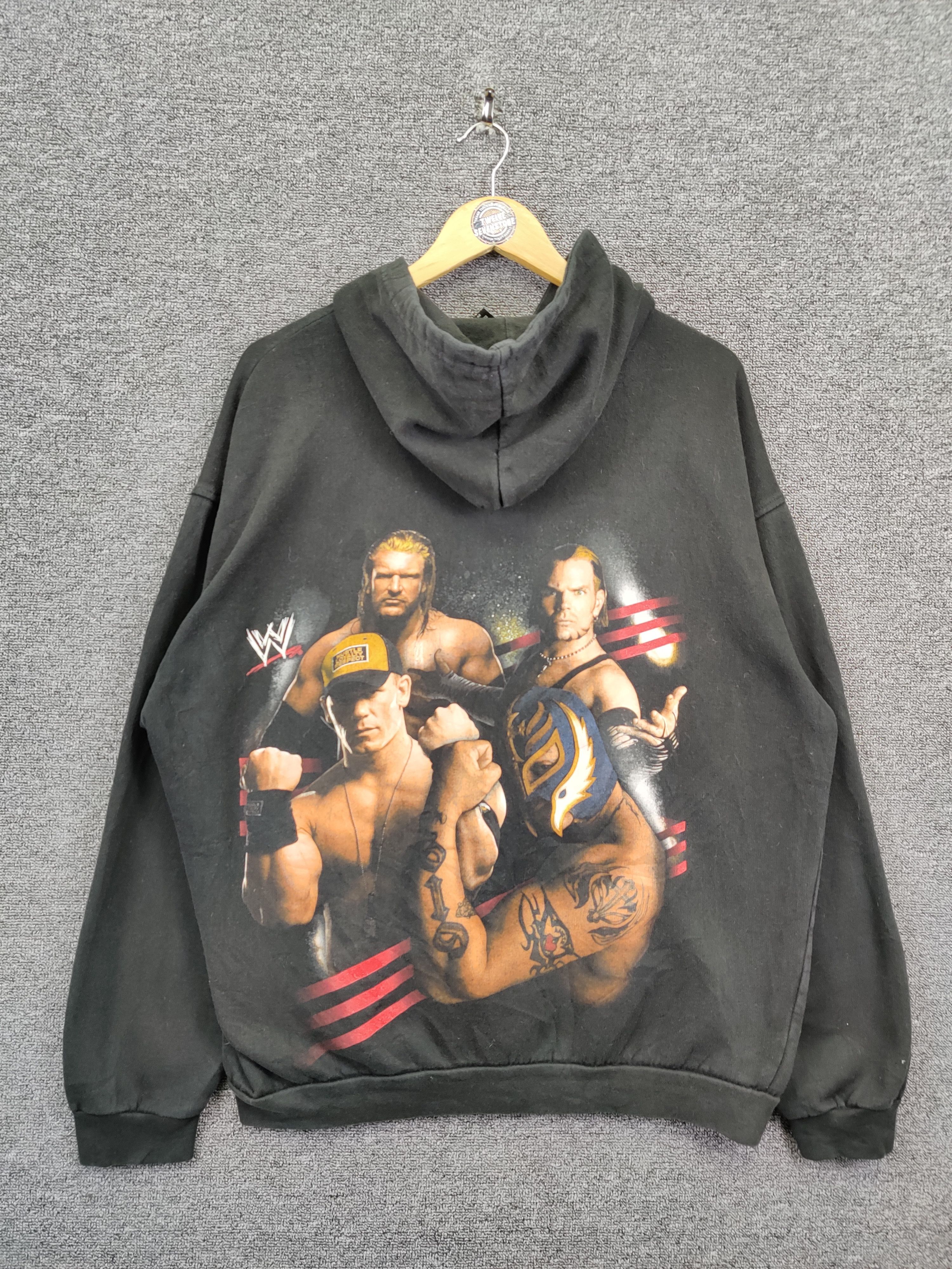 ppfm WWE レイ・ミステリオ タトゥー柄 ジップアップパーカー PPFM × WWE Vintage PPFM x WWE Rey Mysterio Mask Hoodie