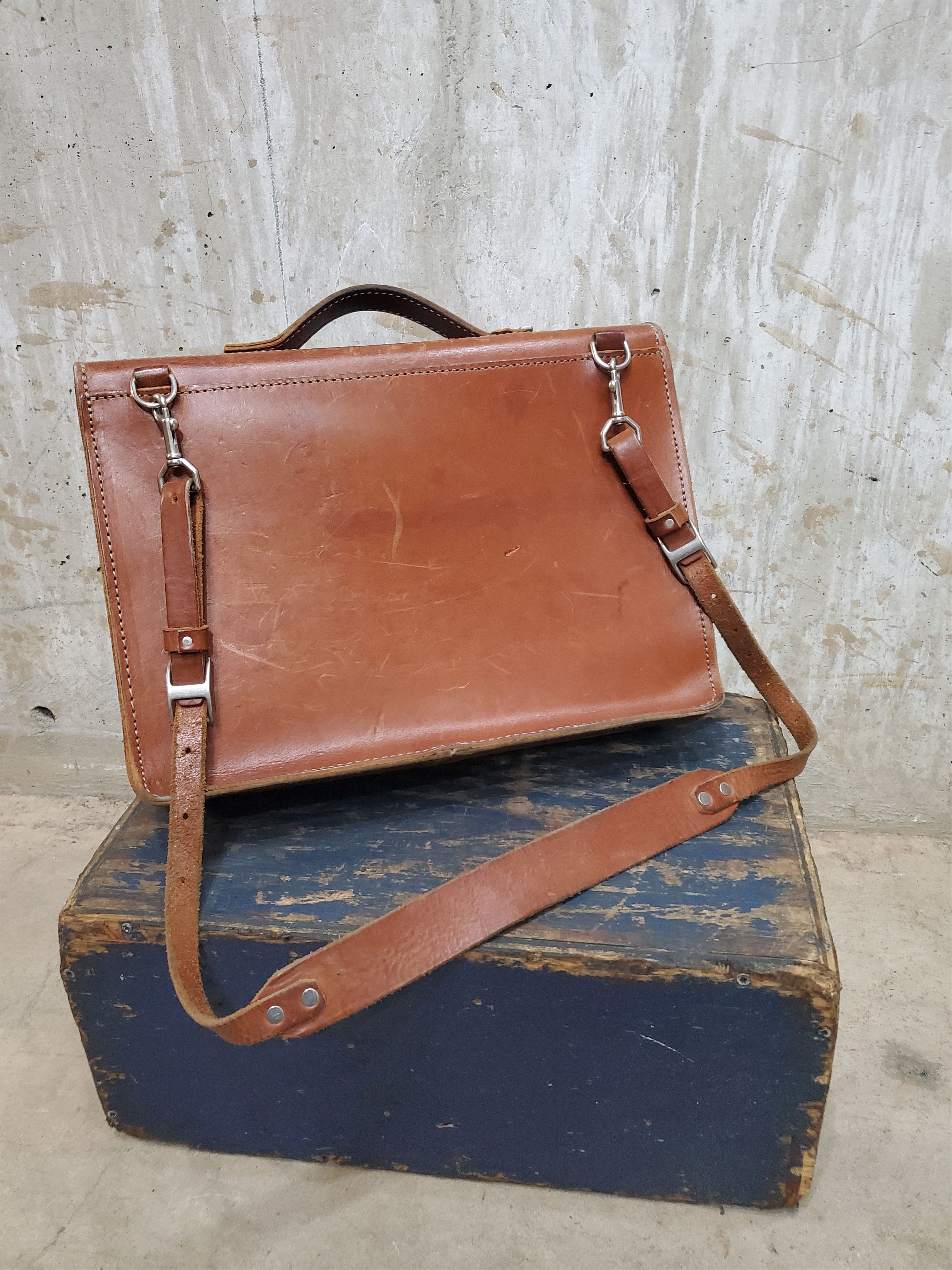 Billykirk Billykirk No. 486 15" Schoolboy Satchel Laptop Bag Size ONE SIZE - 2 Thumbnail