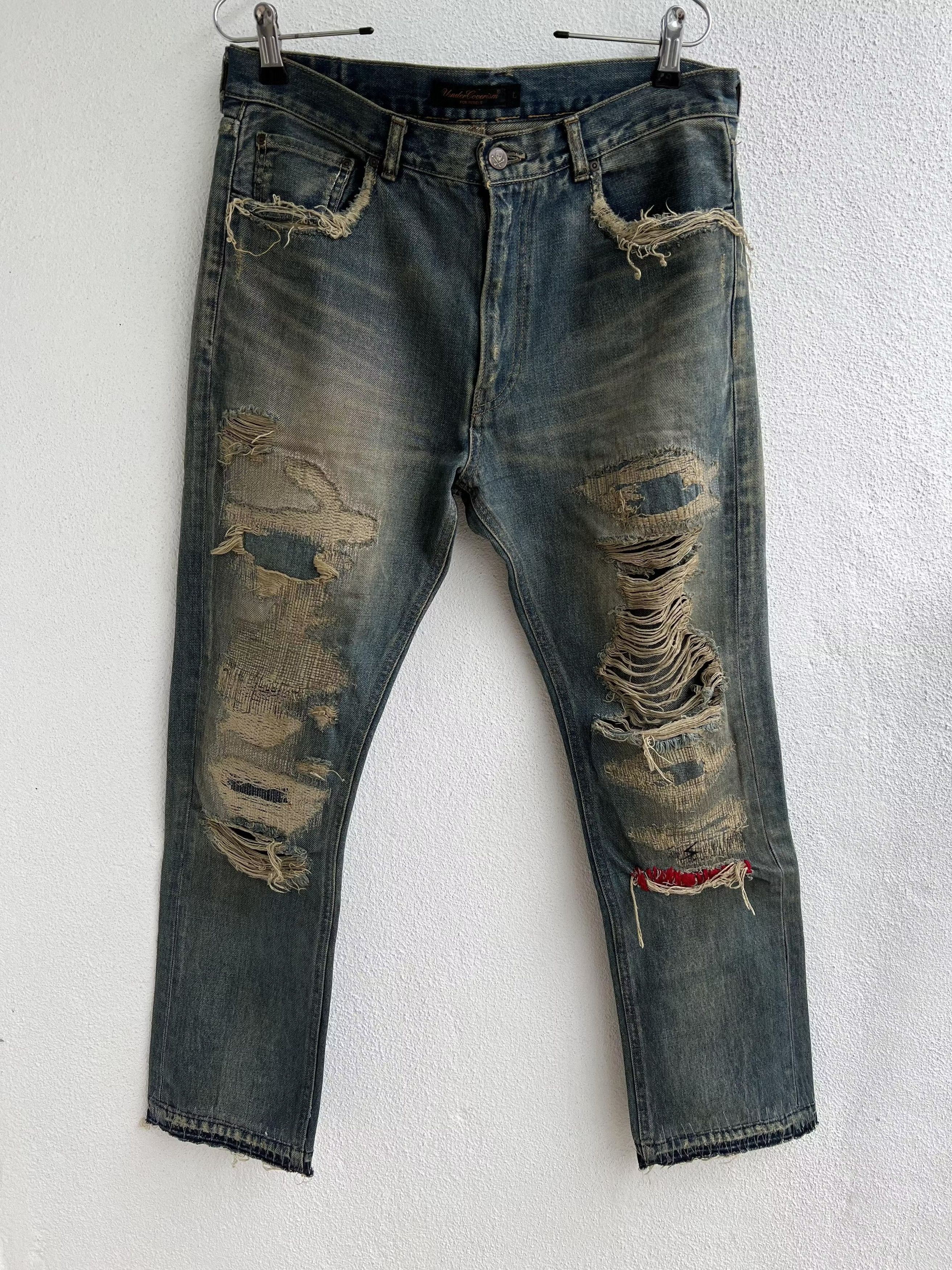 Undercover Undercover A/W 07 Vampire Apple Denim Pants | Grailed