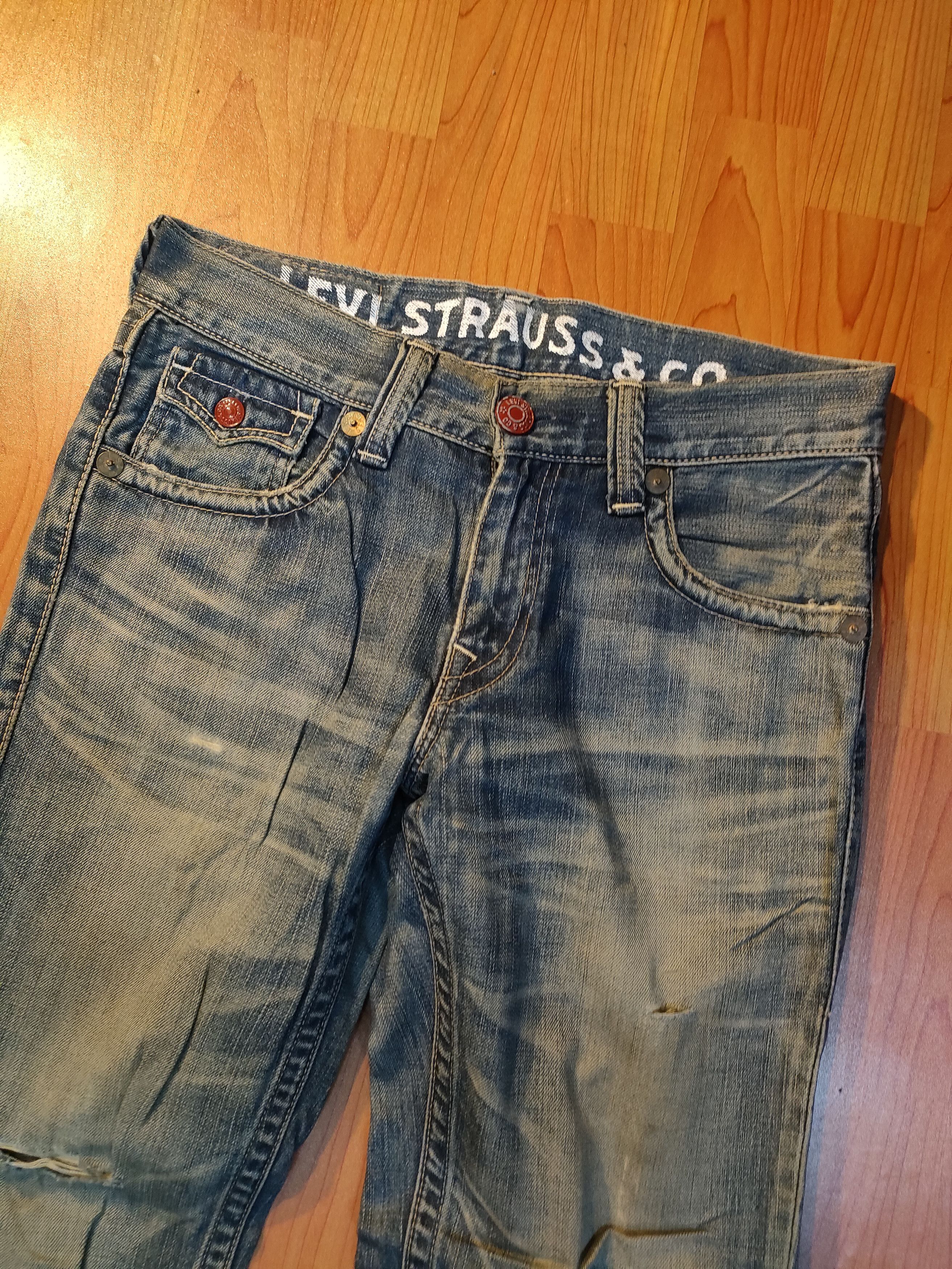 Levi's Vintage Clothing Distressed Levi's 502 Flare Jeans Size US 32 / EU 48 - 9 Thumbnail