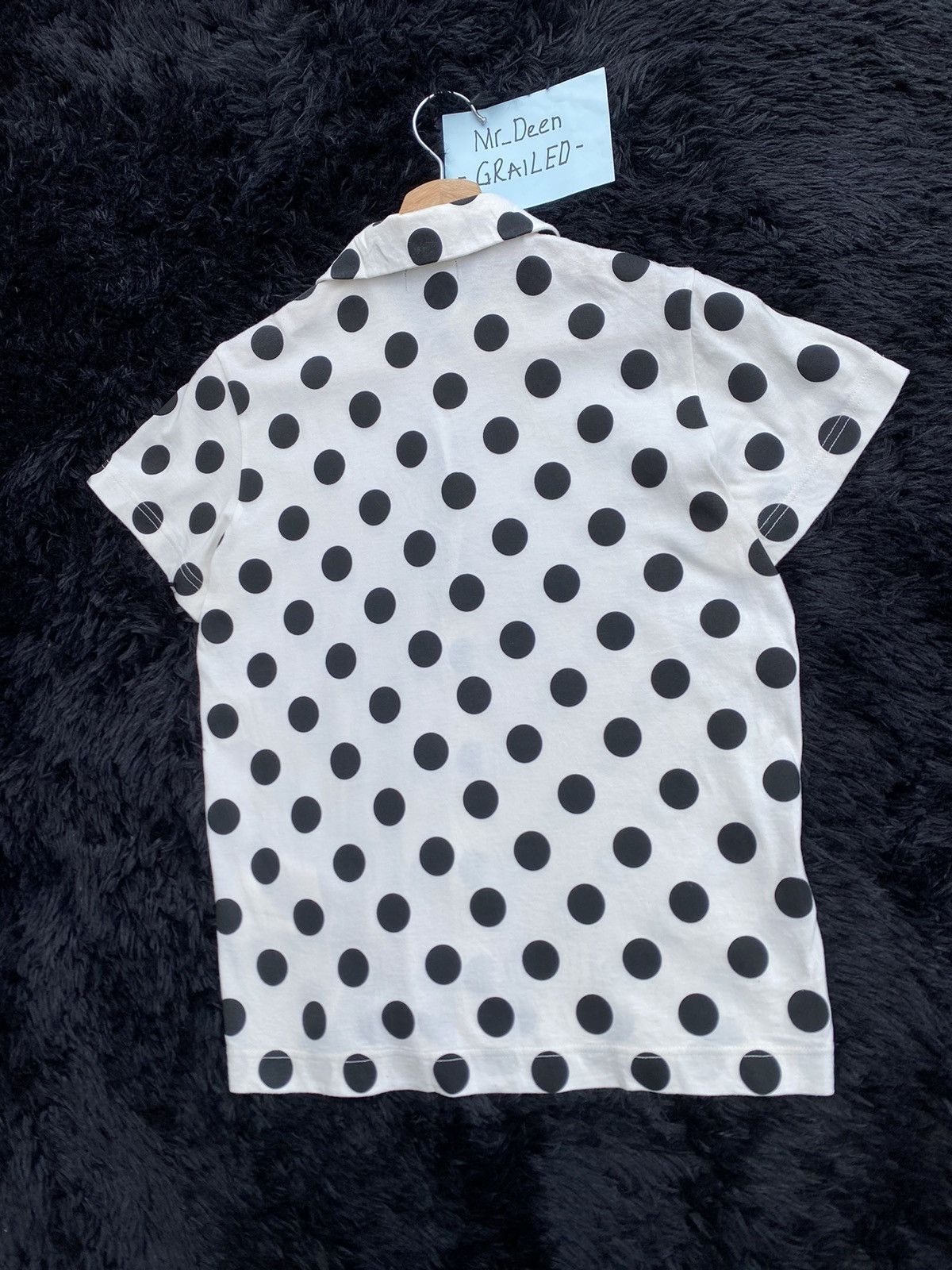 Comme des Garcons Rare tricot Comme Des Garcons CDG AD2006 Polka Dots Shirt Size S / US 4 / IT 40 - 14 Thumbnail