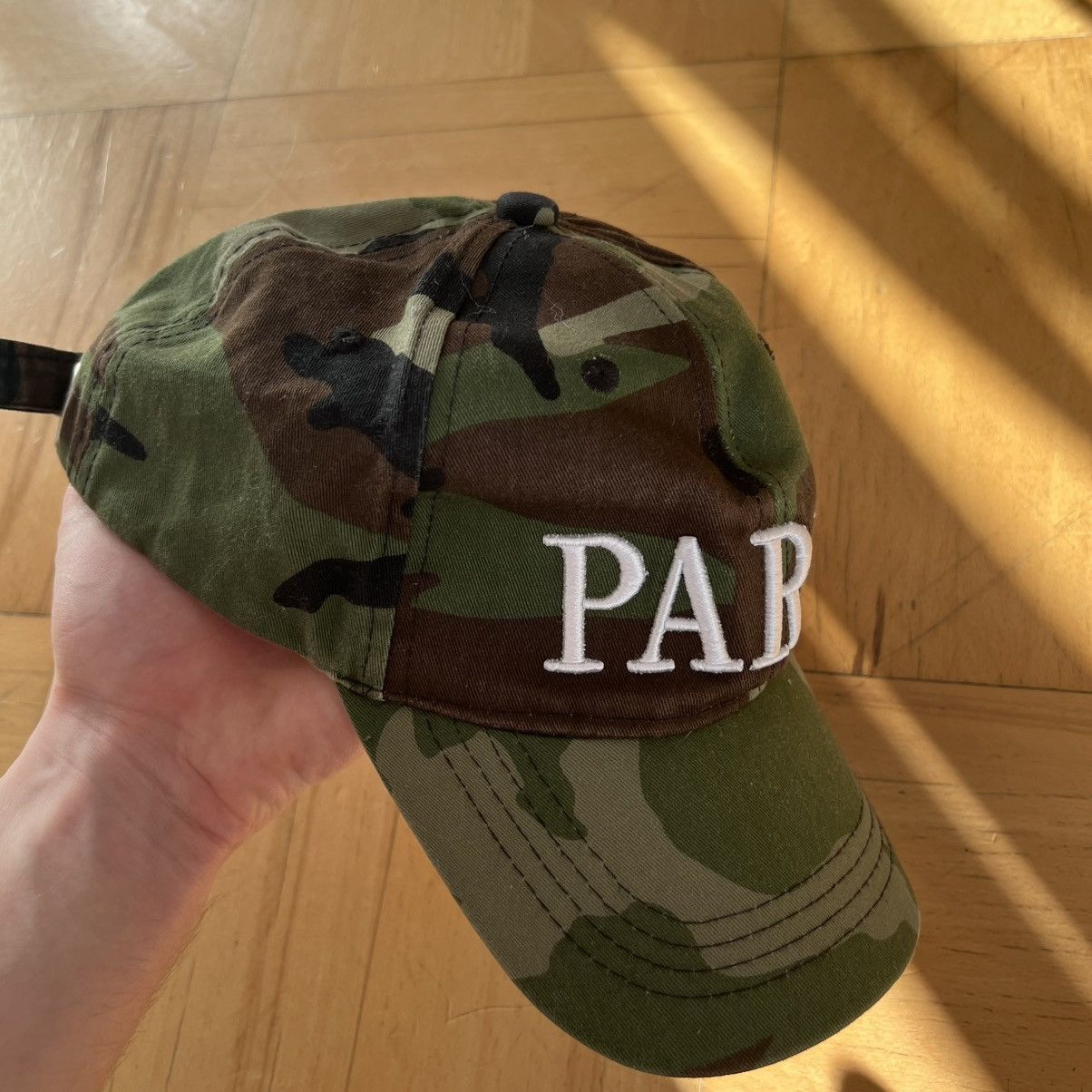 Japanese Brand × Vintage Opium Archive SWAG camo Cap Paris Y2K Vintage Size ONE SIZE - 3 Thumbnail