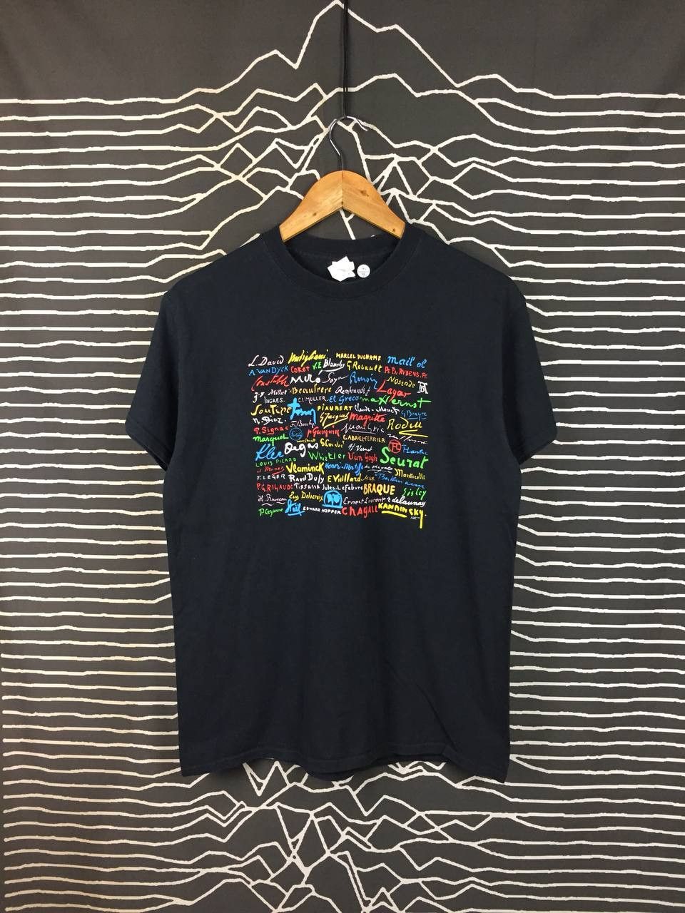 Vintage Art Institute of Chicago Artist Signatures Museum Tee Size US M / EU 48-50 / 2 - 2 Thumbnail