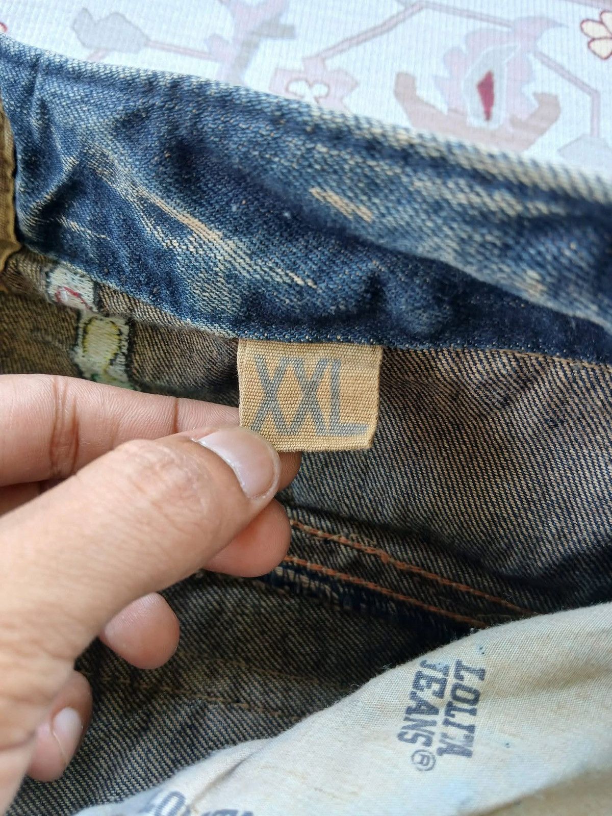 If Six Was Nine YOSHITOMO NARA LOLITA DENIM JEANS Size US 36 / EU 52 - 5 Thumbnail
