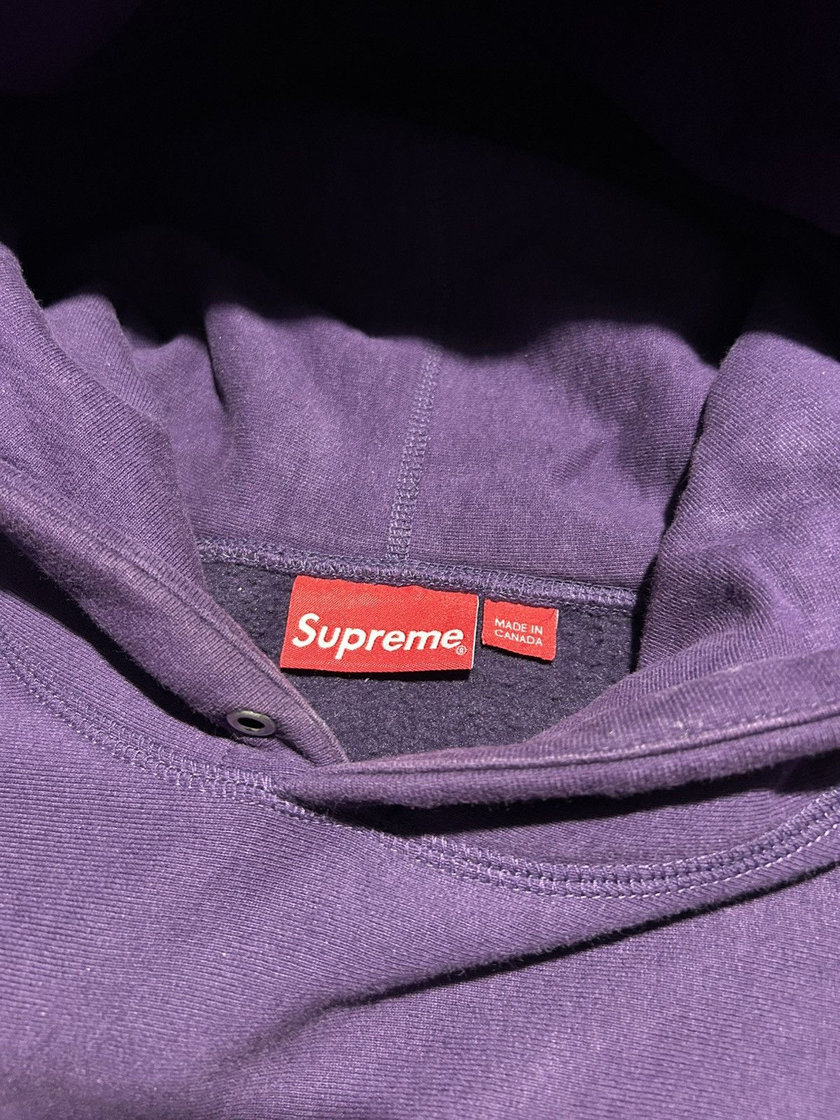 Supreme SUPREME PURPLE BOXLOGO Size US L / EU 52-54 / 3 - 4 Thumbnail