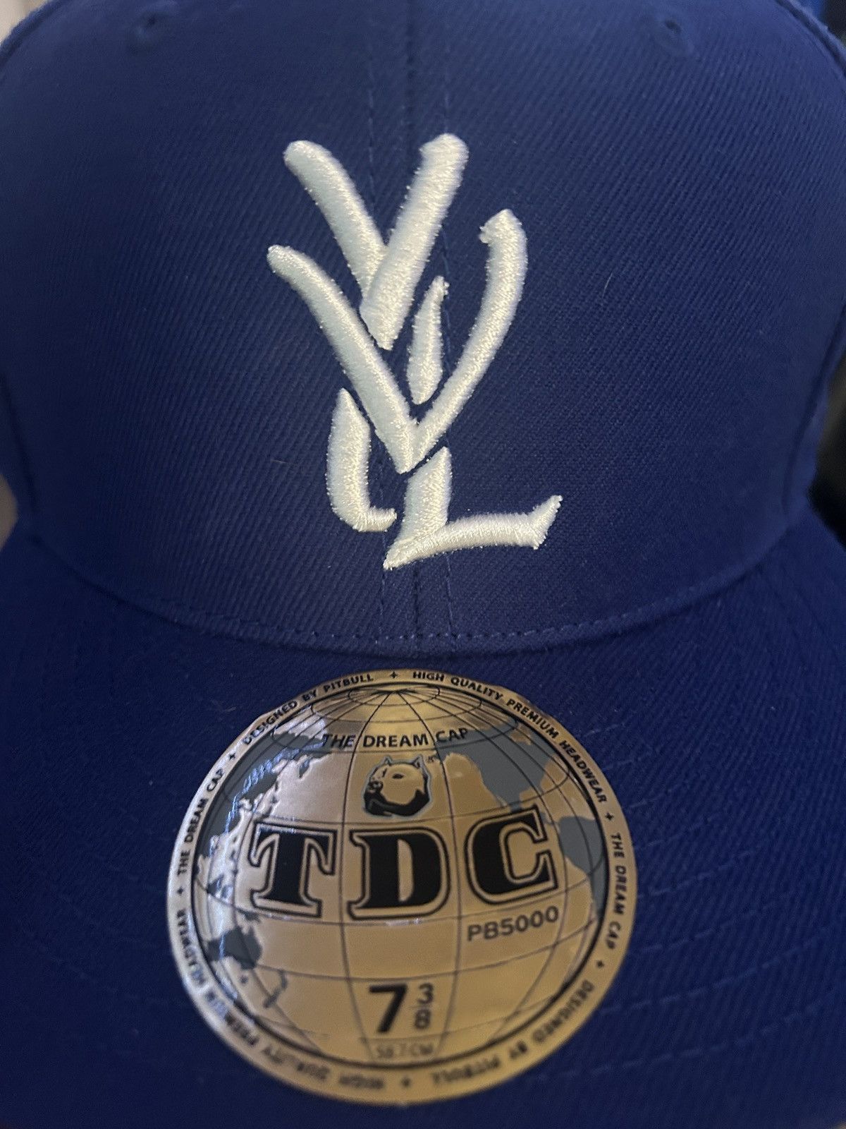Playboi Carti YVL HAT BLUE SIZE 7 3/8 | Grailed