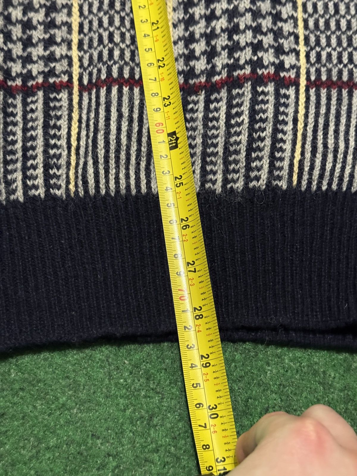Vintage Preswick And Moore Vintage Wool Houndstooth XL Sweater Size US XL / EU 56 / 4 - 6 Thumbnail