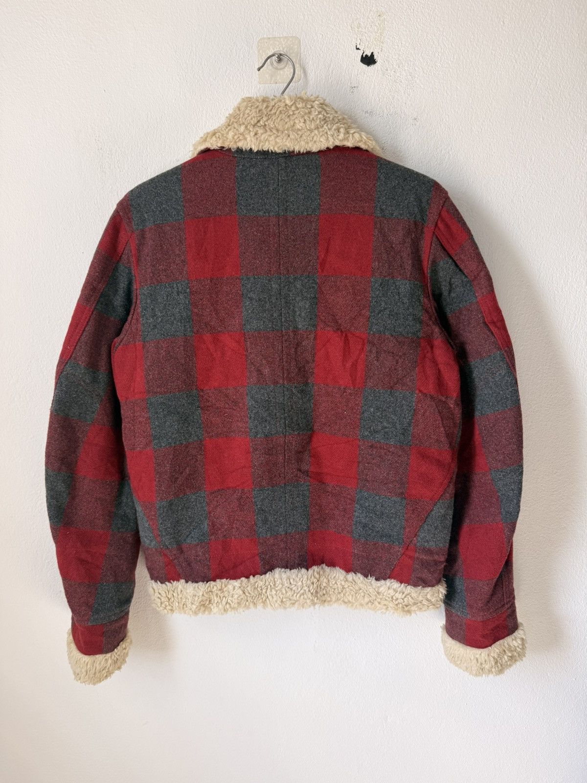 Diesel Black Gold DIESEL BOMBER JACKET SHADOW PLAID SHERPA Size US S / EU 44-46 / 1 - 7 Thumbnail