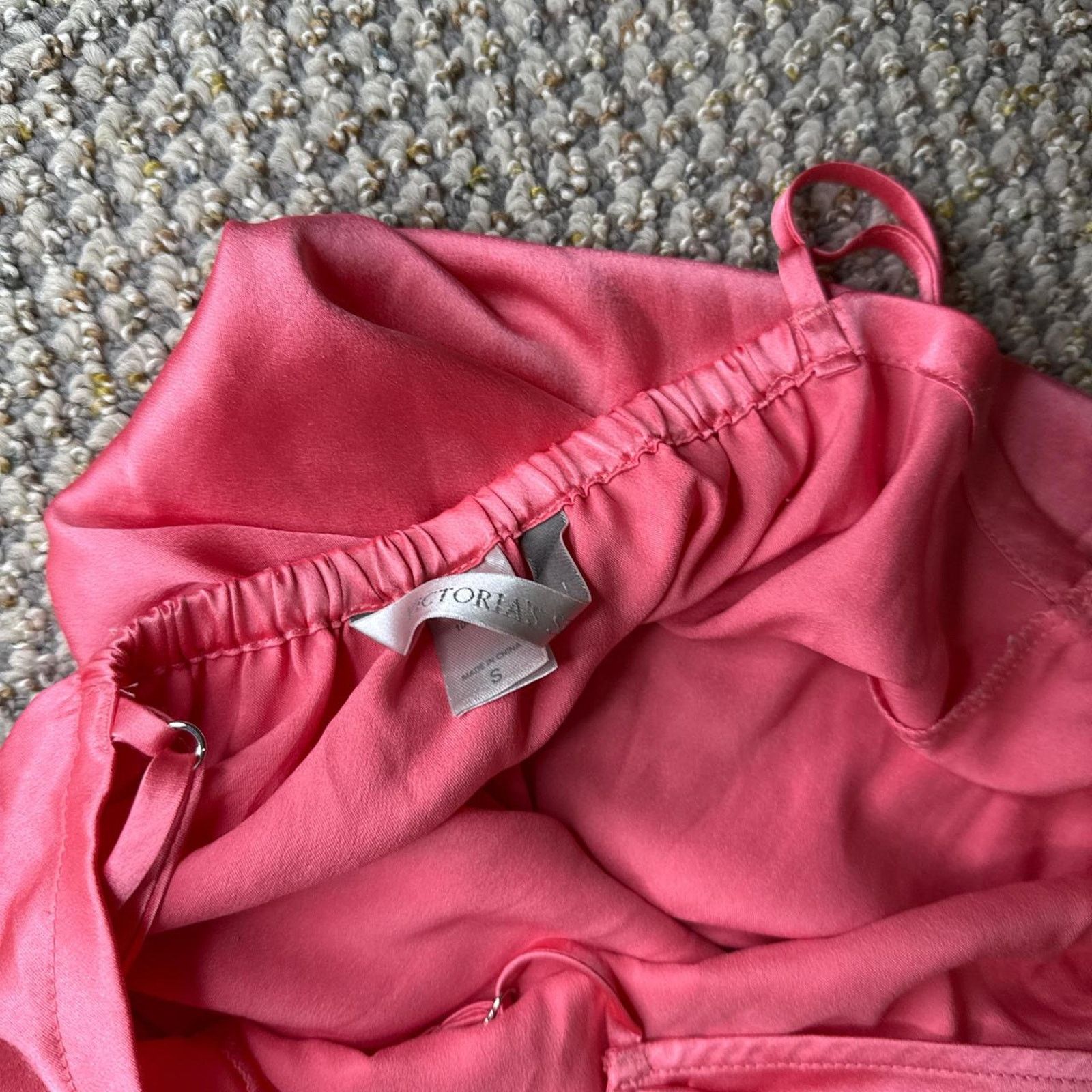 Victoria's Secret Vintage y2k hot pink slip dress Size S / US 4 / IT 40 - 5 Thumbnail