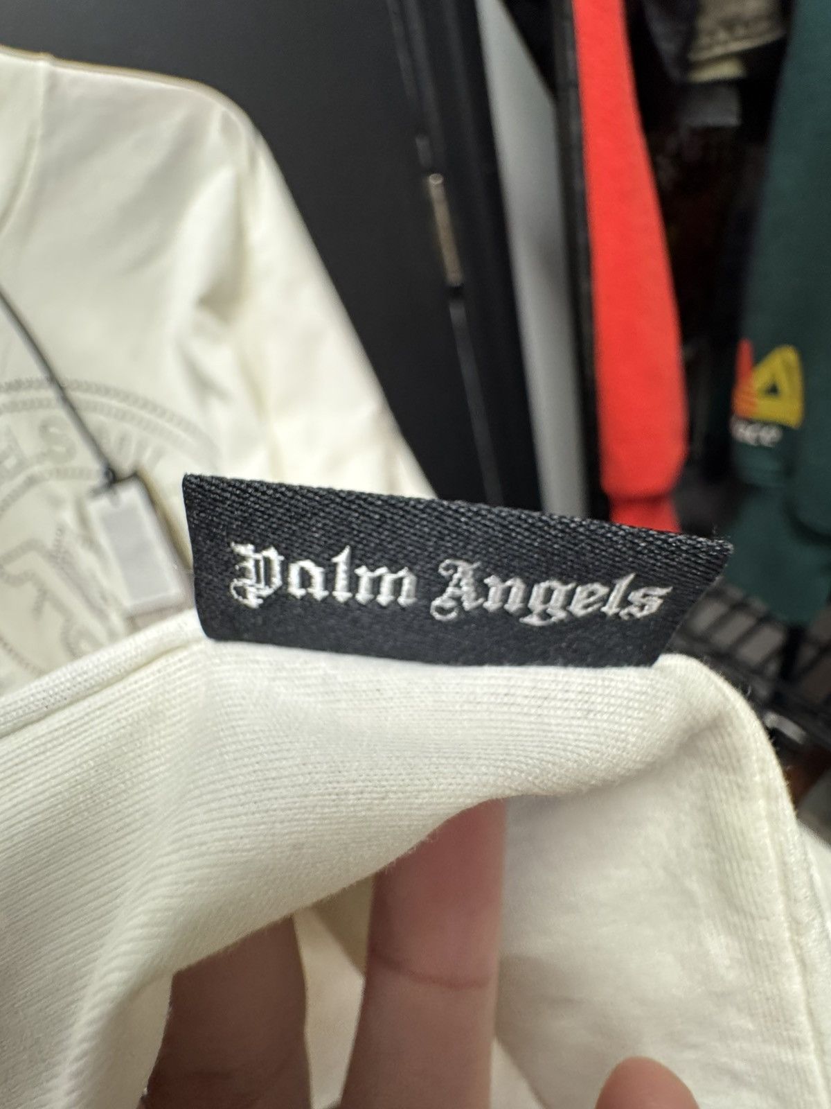 Palm Angels Palm Angels Milano Studded T-shirt Off White Size US L / EU 52-54 / 3 - 5 Thumbnail