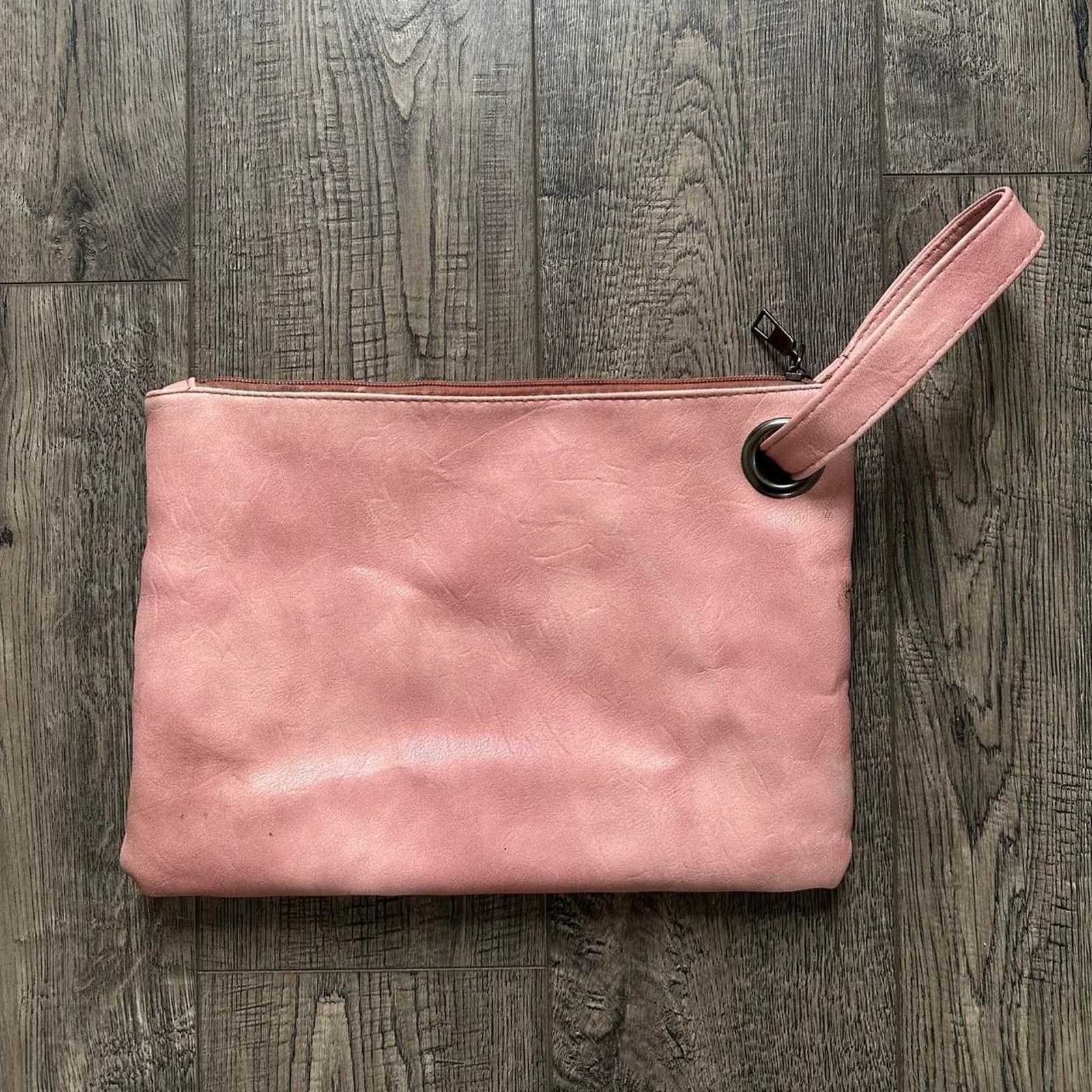 Vintage Y2K Pink Clutch Toiletry Makeup Envelope Handbag Pouch Size ONE SIZE - 1 Thumbnail