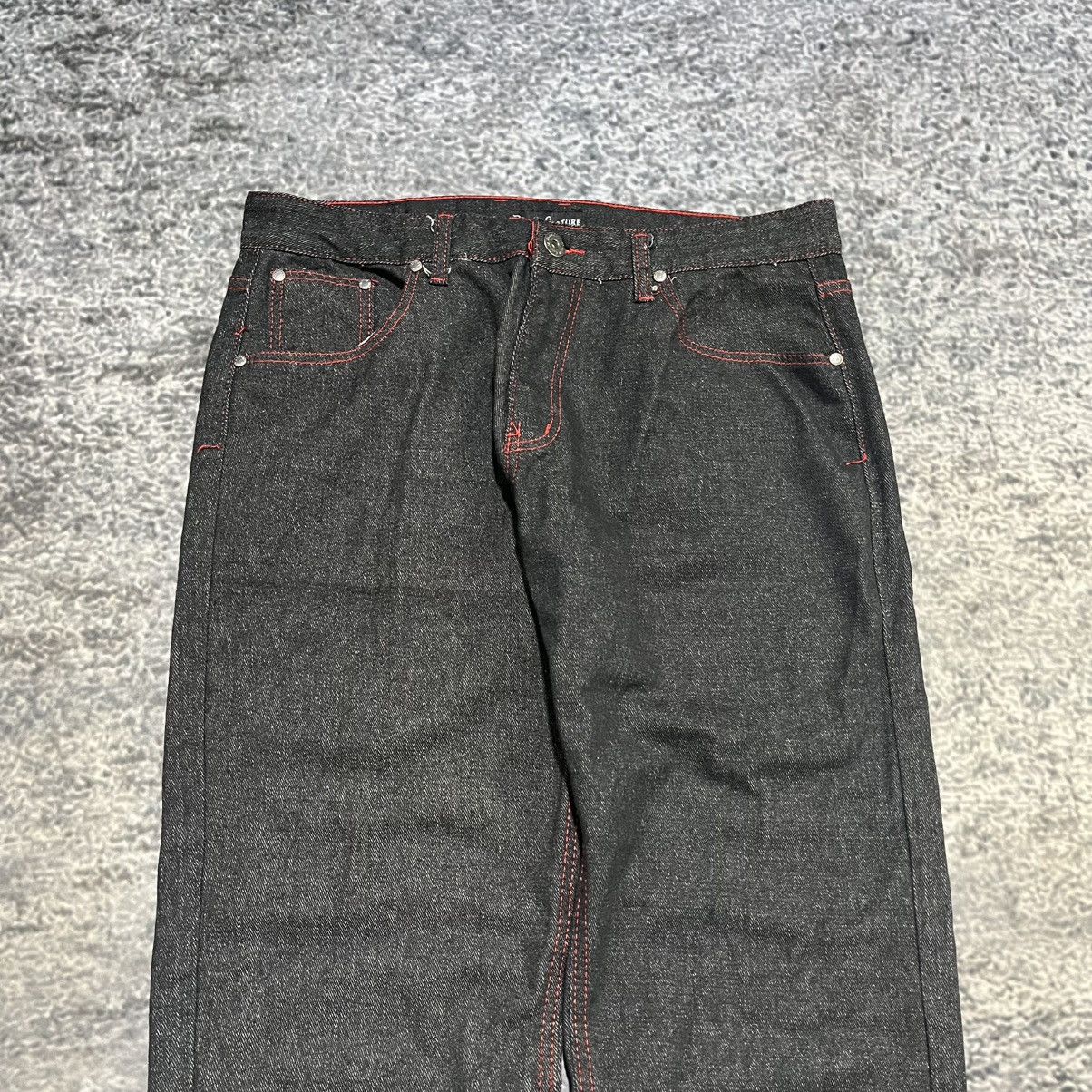 Vintage VINTAGE Y2K DENIM CULTURE BAGGY EMBROIDERED GRUNGE JEANS Size US 34 / EU 50 - 5 Thumbnail