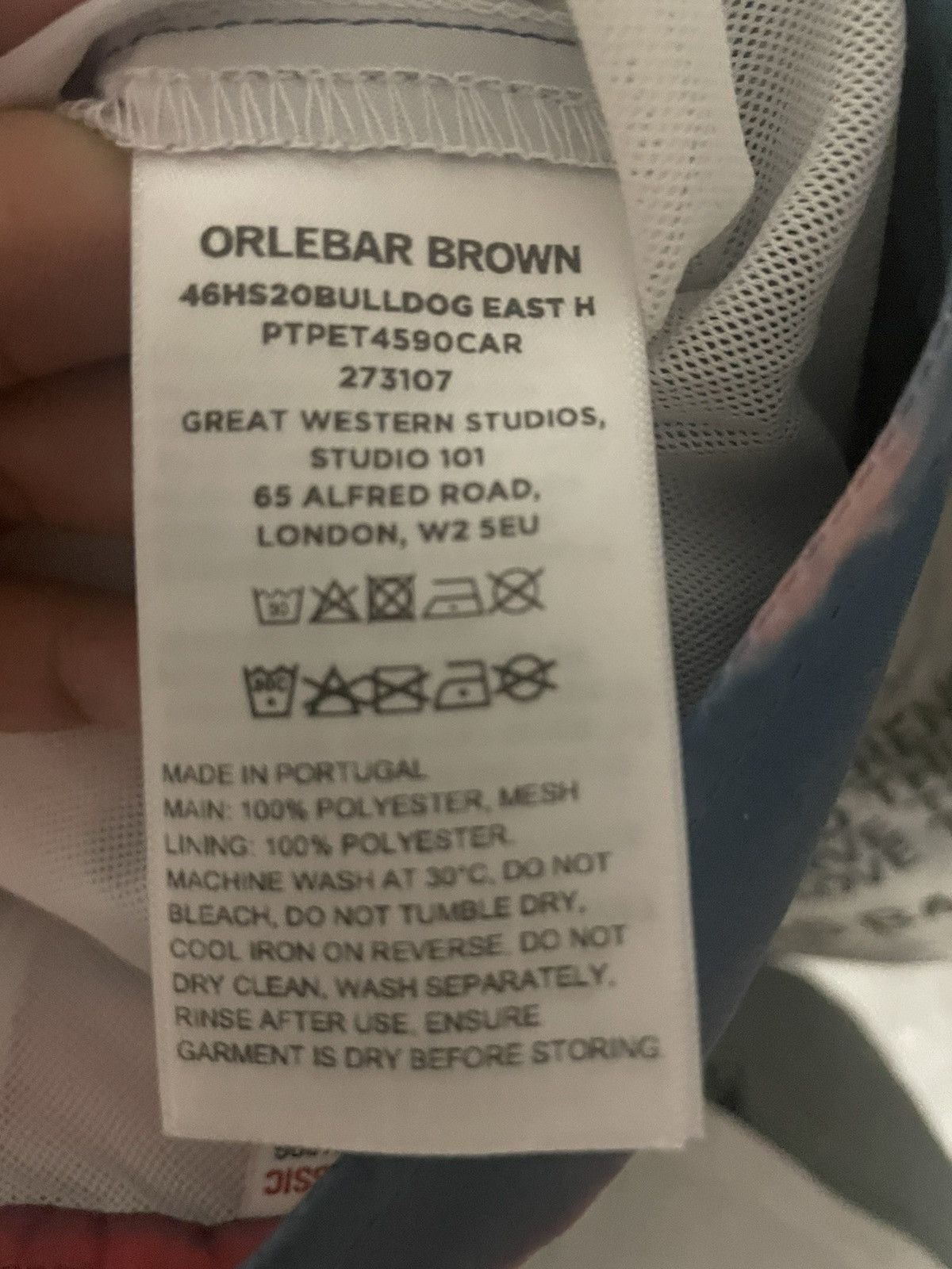Orlebar Brown East Hampton sunset photographic Bulldog Tailored Size US 34 / EU 50 - 3 Thumbnail