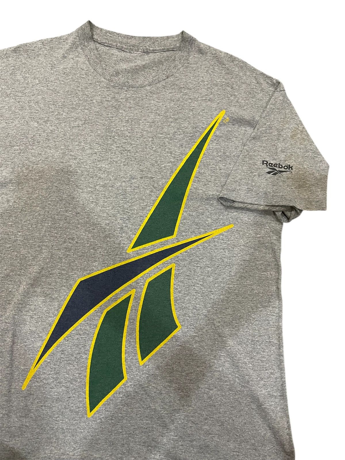 Reebok Vintage Reebok Big Logo Tee Size US L / EU 52-54 / 3 - 2 Thumbnail