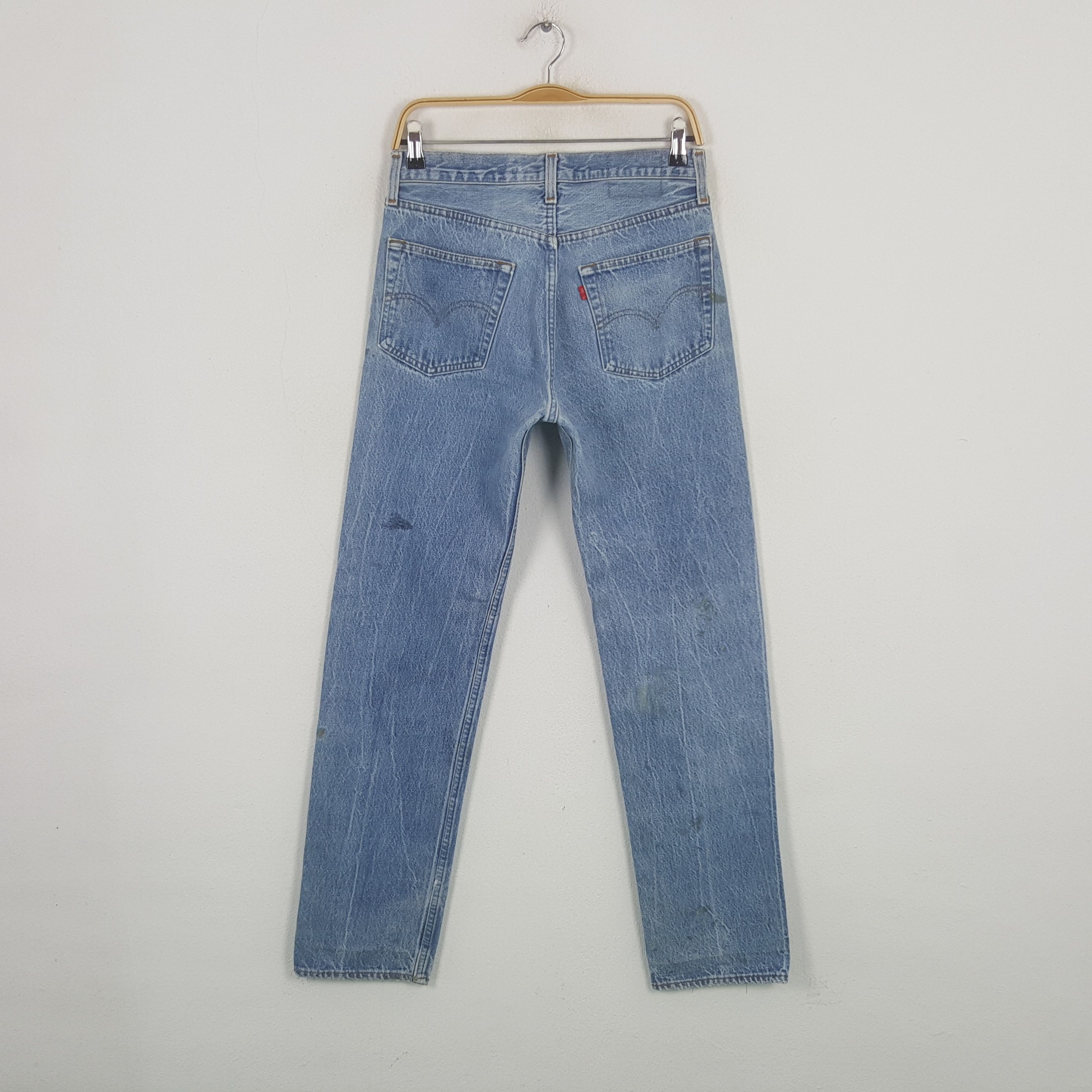 Levi's Vintage Levi Strauss & Co 501 American Denim Jeans RR15 Size US 29 - 4 Thumbnail