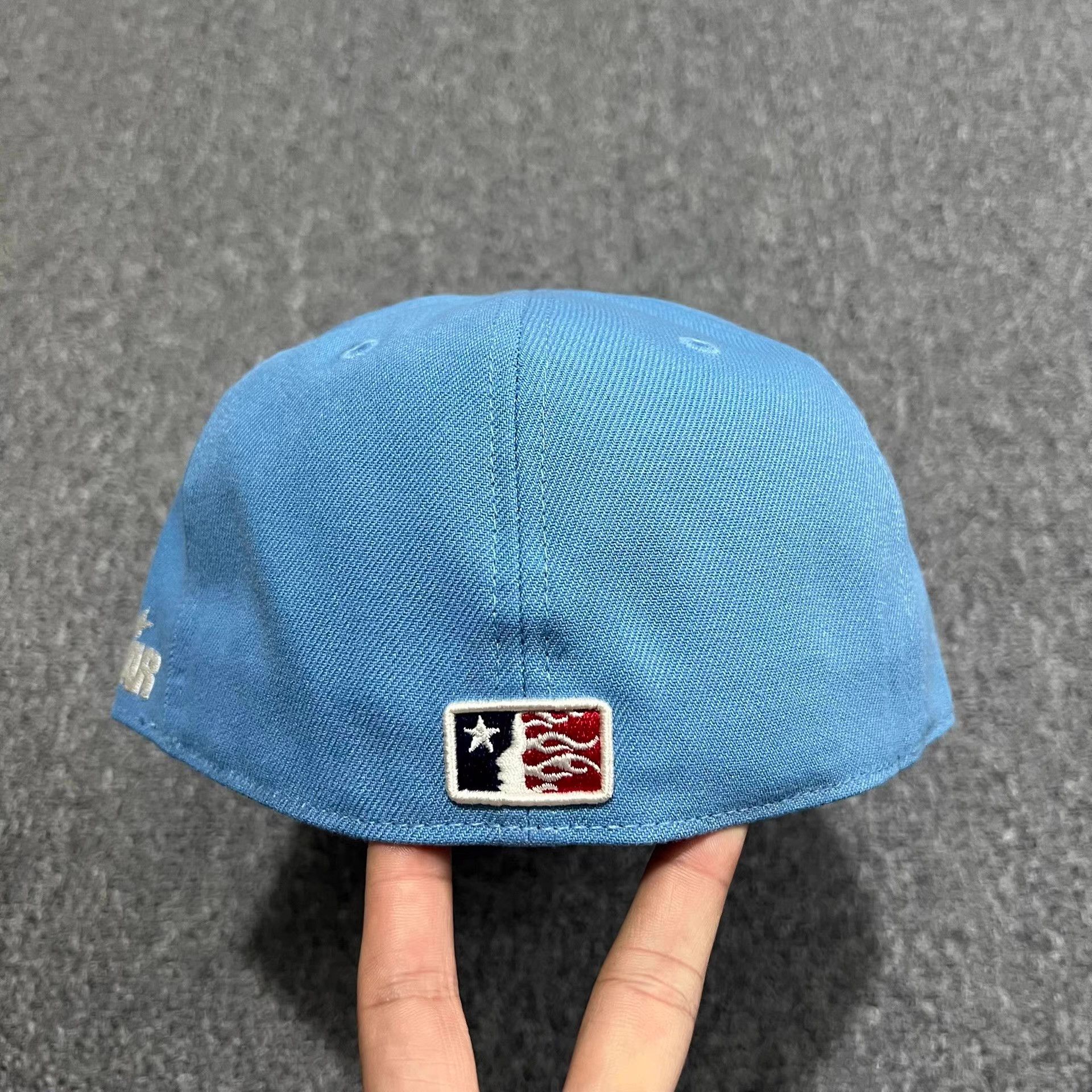 HELLSTAR Hellstar embroidered flat brim baseball cap sun hat Q7 Size ONE SIZE - 4 Thumbnail